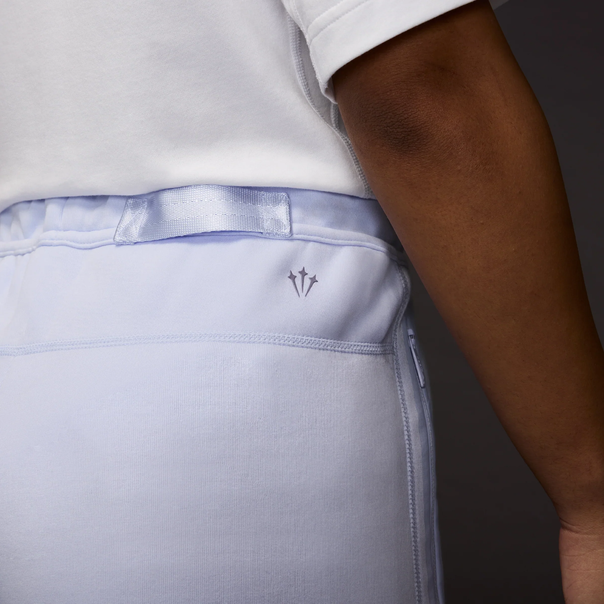 Nike x NOCTA Tech Fleece Open Hem Pants - Palest Purple - Image 5