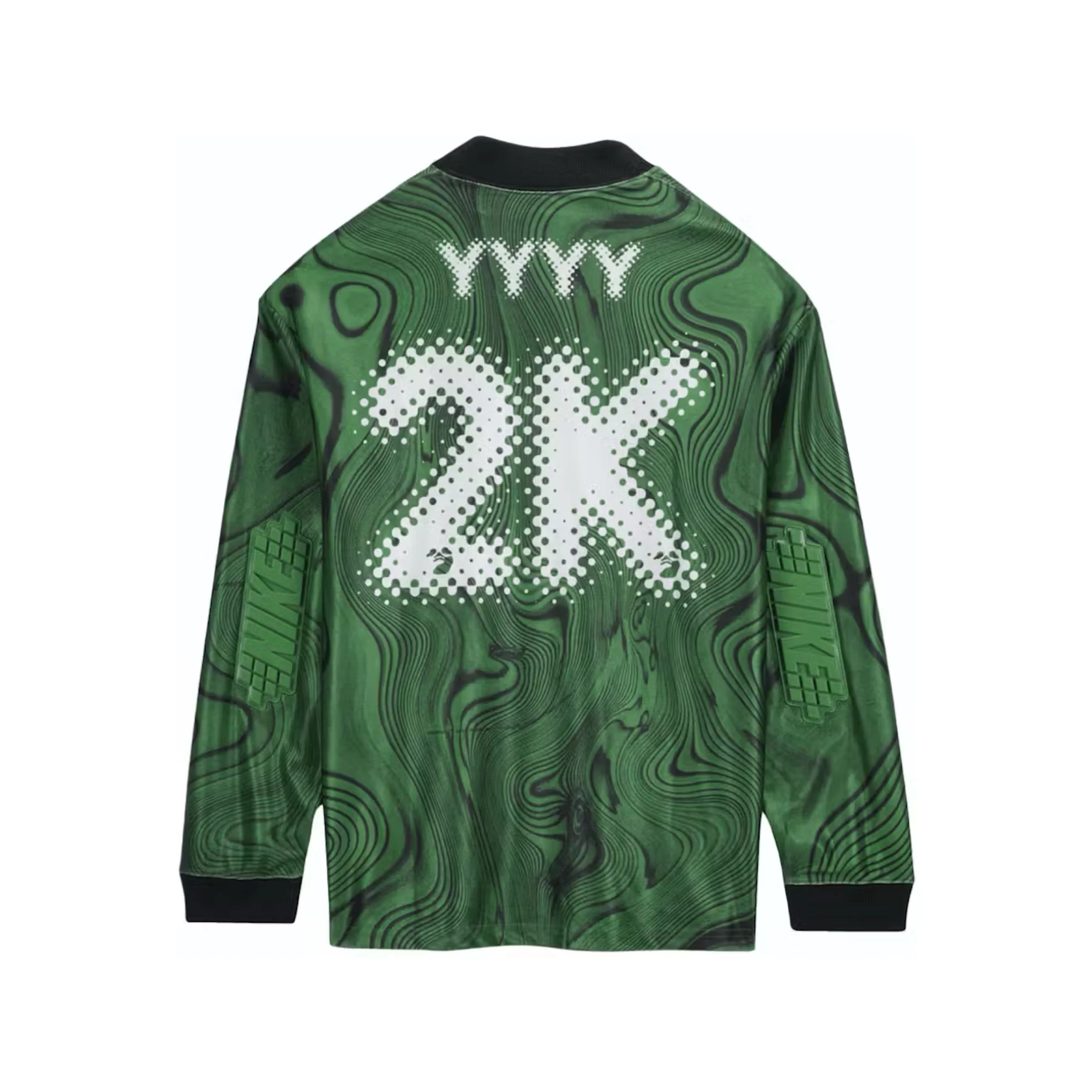 Nike x Off-White Allover Print Jersey - Kelly Green - Image 2