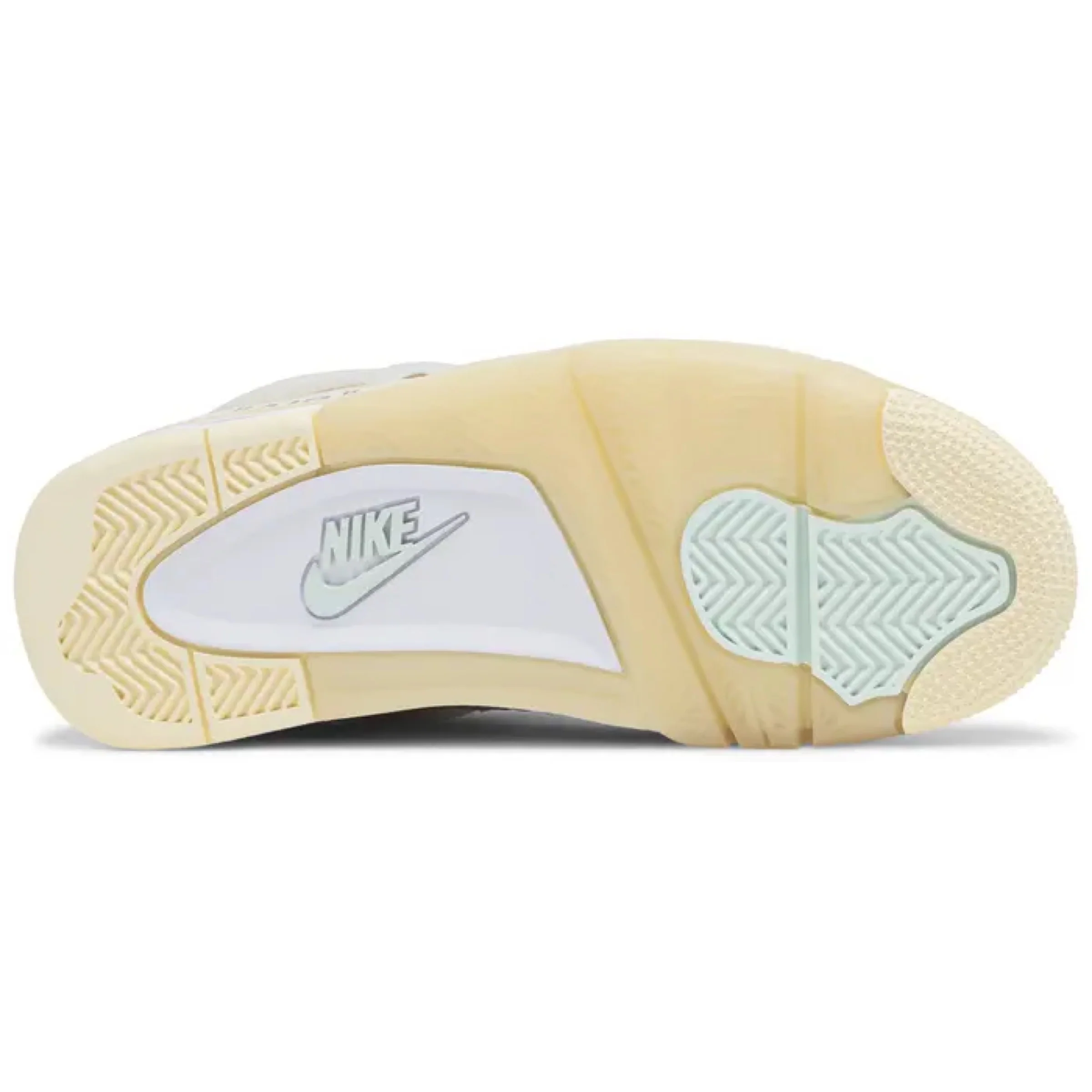 Off-White x Air Jordan 4 Retro SP 'Sail' (Women's) - Image 3