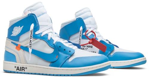 Off-White x Air Jordan 1 Retro High âUniversity Blueâ - Image 5