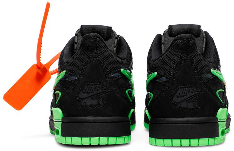 Off-White x Nike Air Rubber Dunk 'Green Strike' - Image 4
