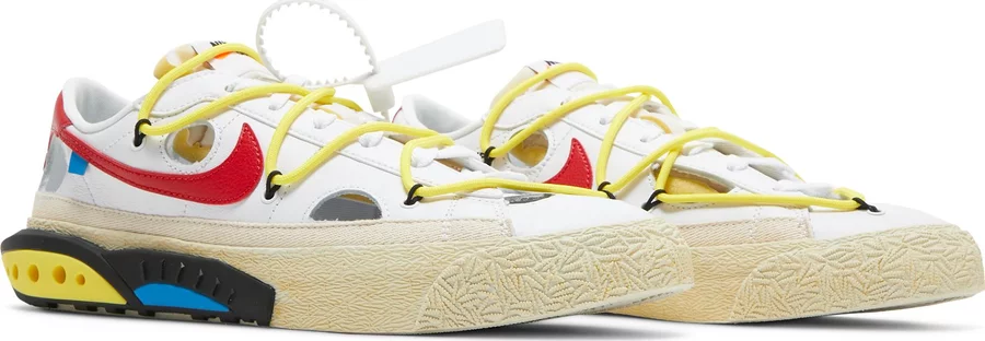 Off-White x Nike Blazer Low 'University Red' - Image 5