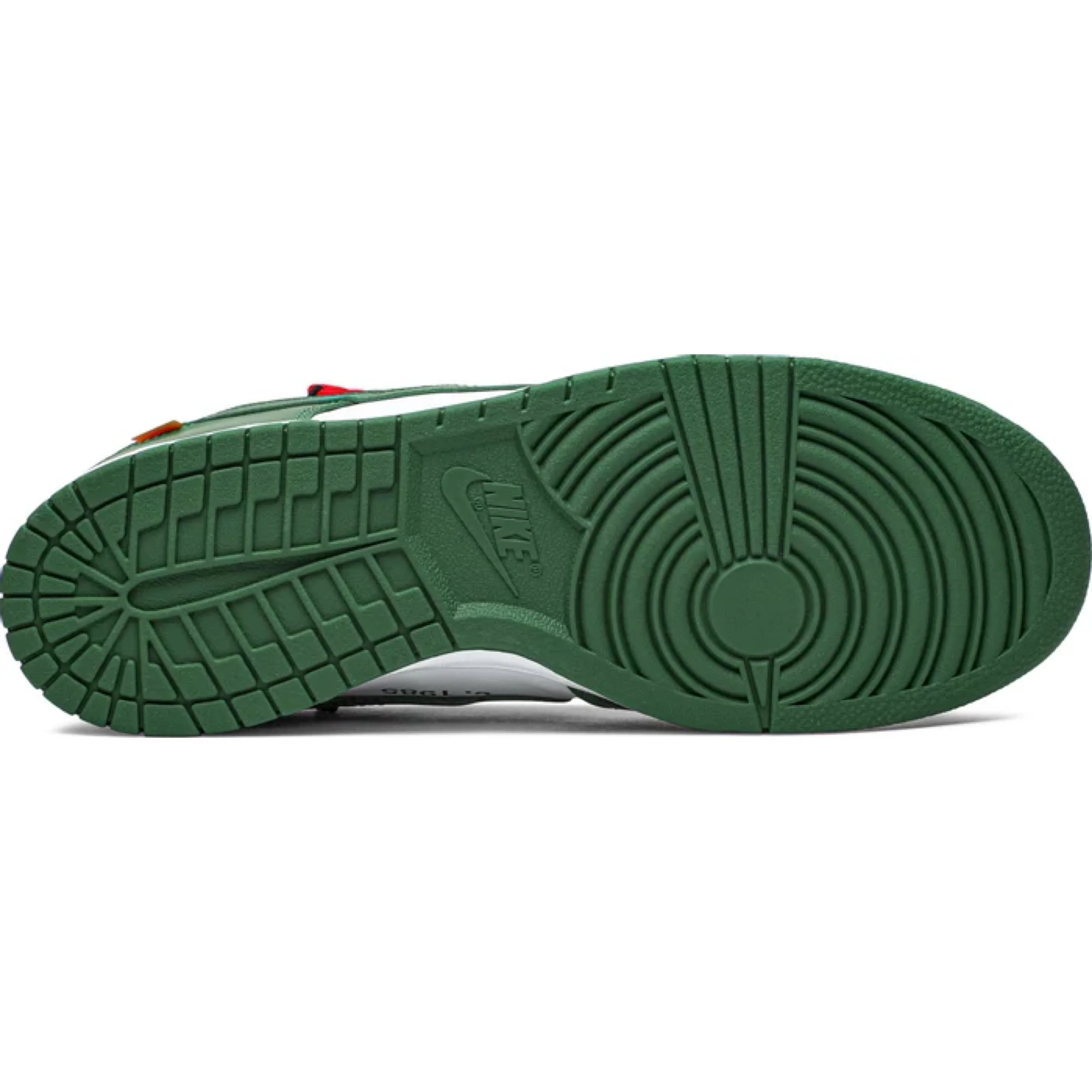 Off-White x Nike Dunk Low 'Pine Green' - Image 3