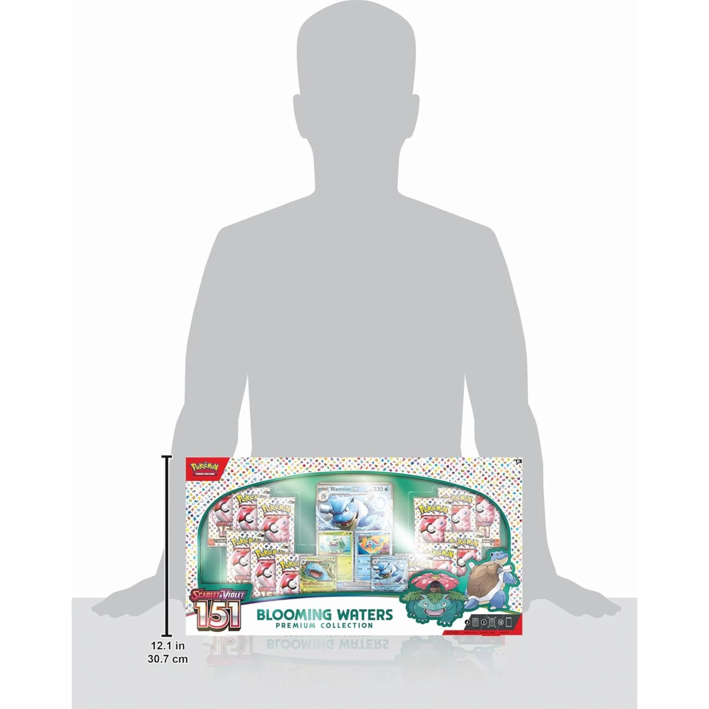Pokemon TCG Scarlet & Violet - 151 Blooming Waters Premium Collection Box - Image 4