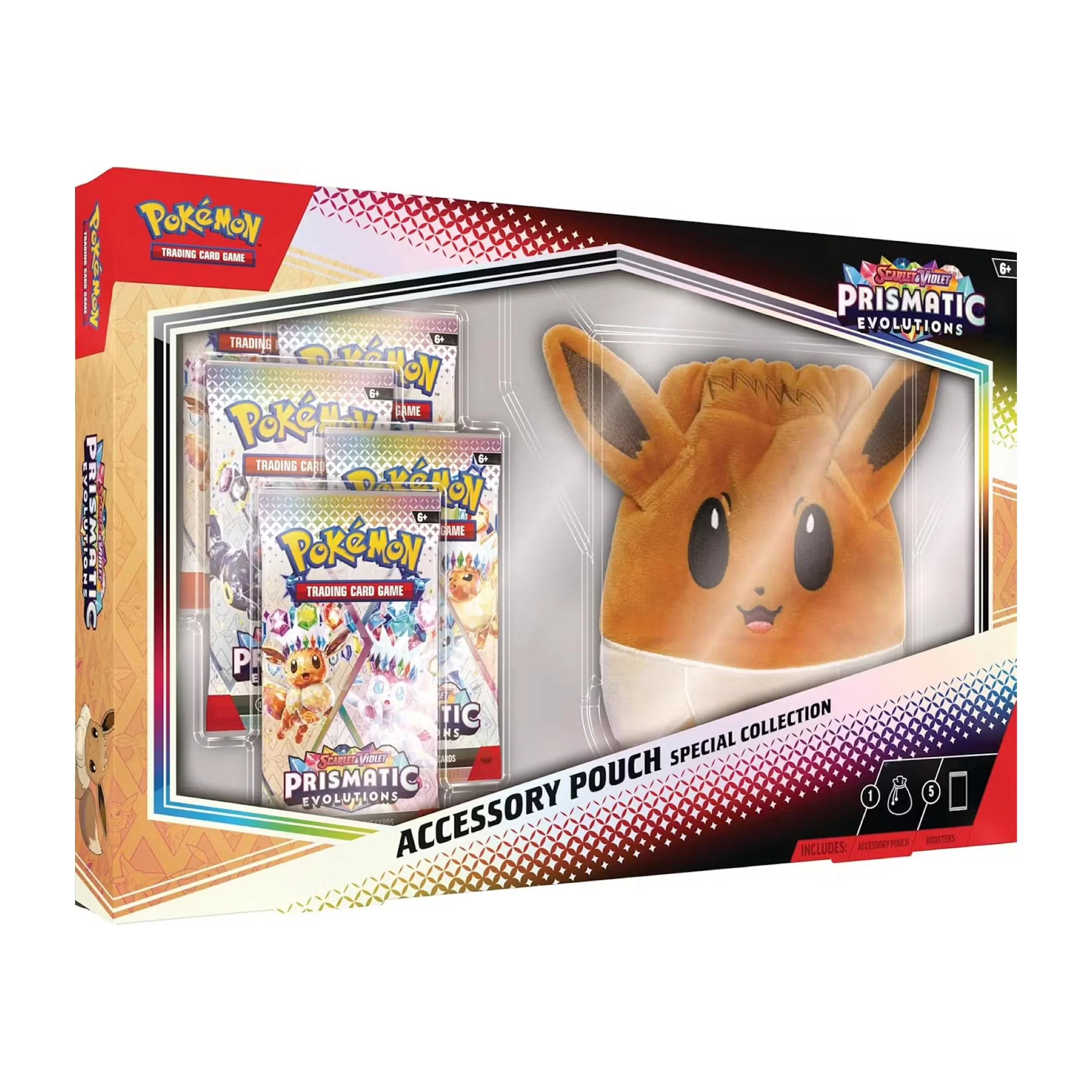 Pokemon Scarlet & Violet - Prismatic Evolutions Accessory Pouch Special Collection