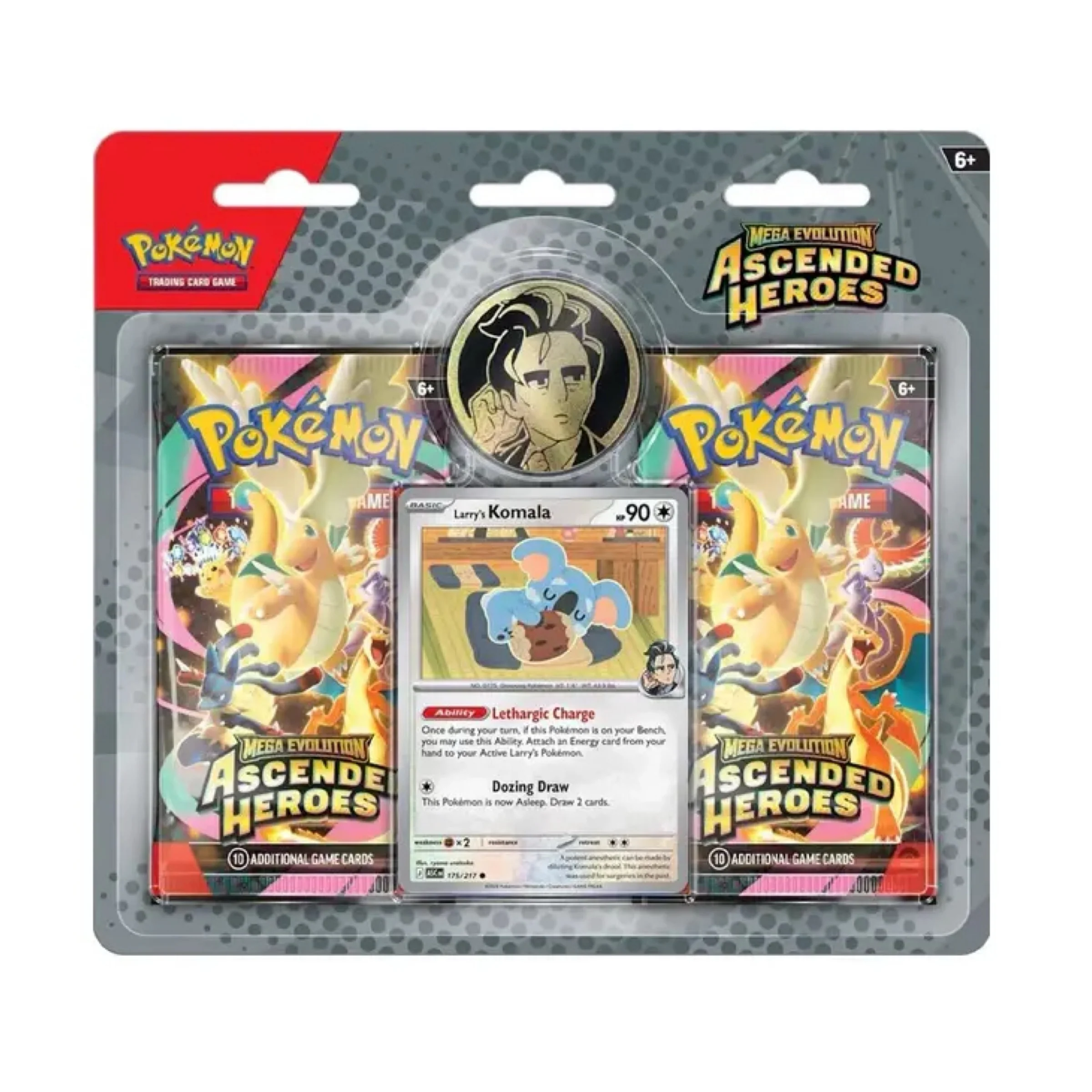 Pokemon TCG Mega Evolution - Ascended Heroes 2-Pack Blister Collection - Image 3