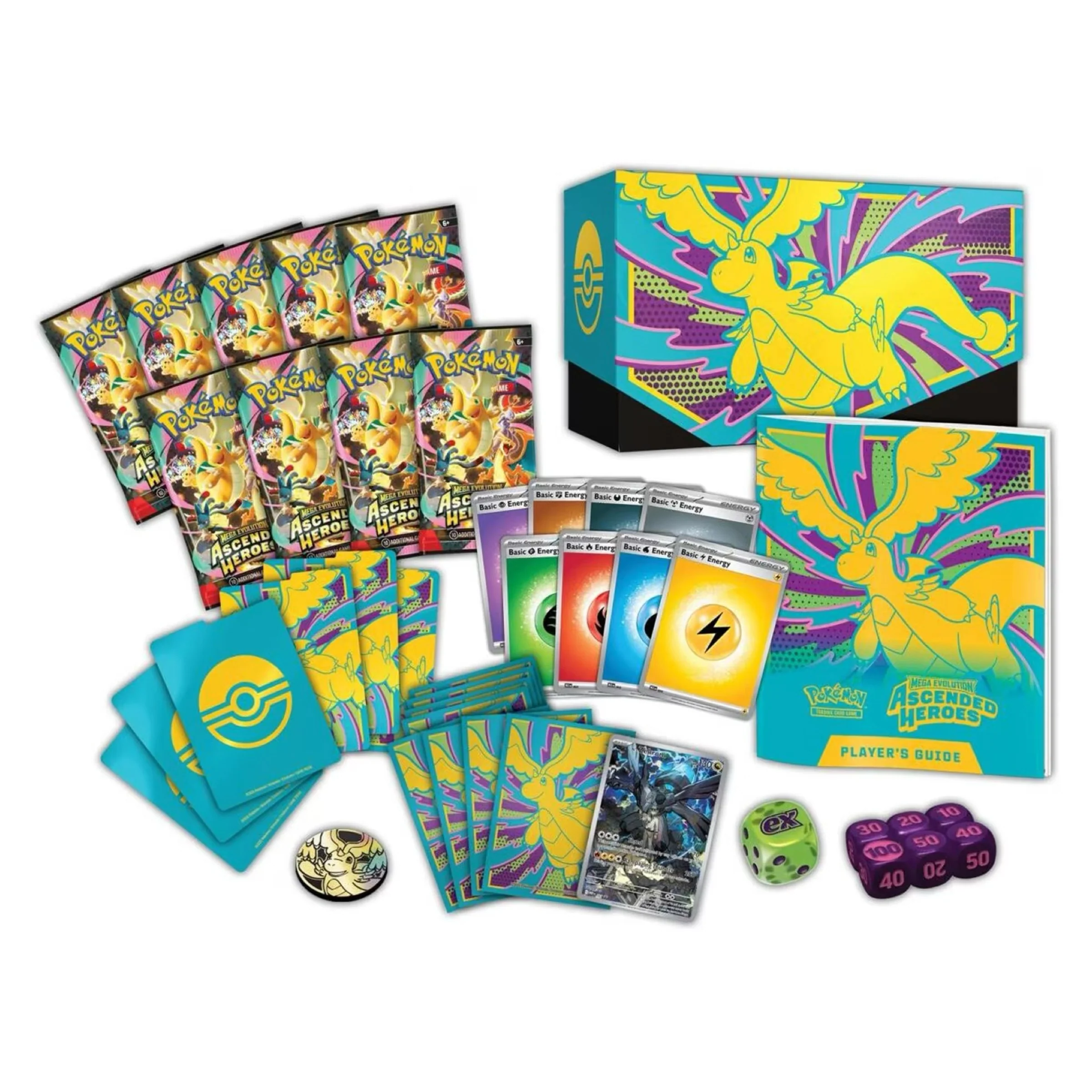 Pokemon TCG Mega Evolution - Ascended Heroes Elite Trainer Box - Image 4