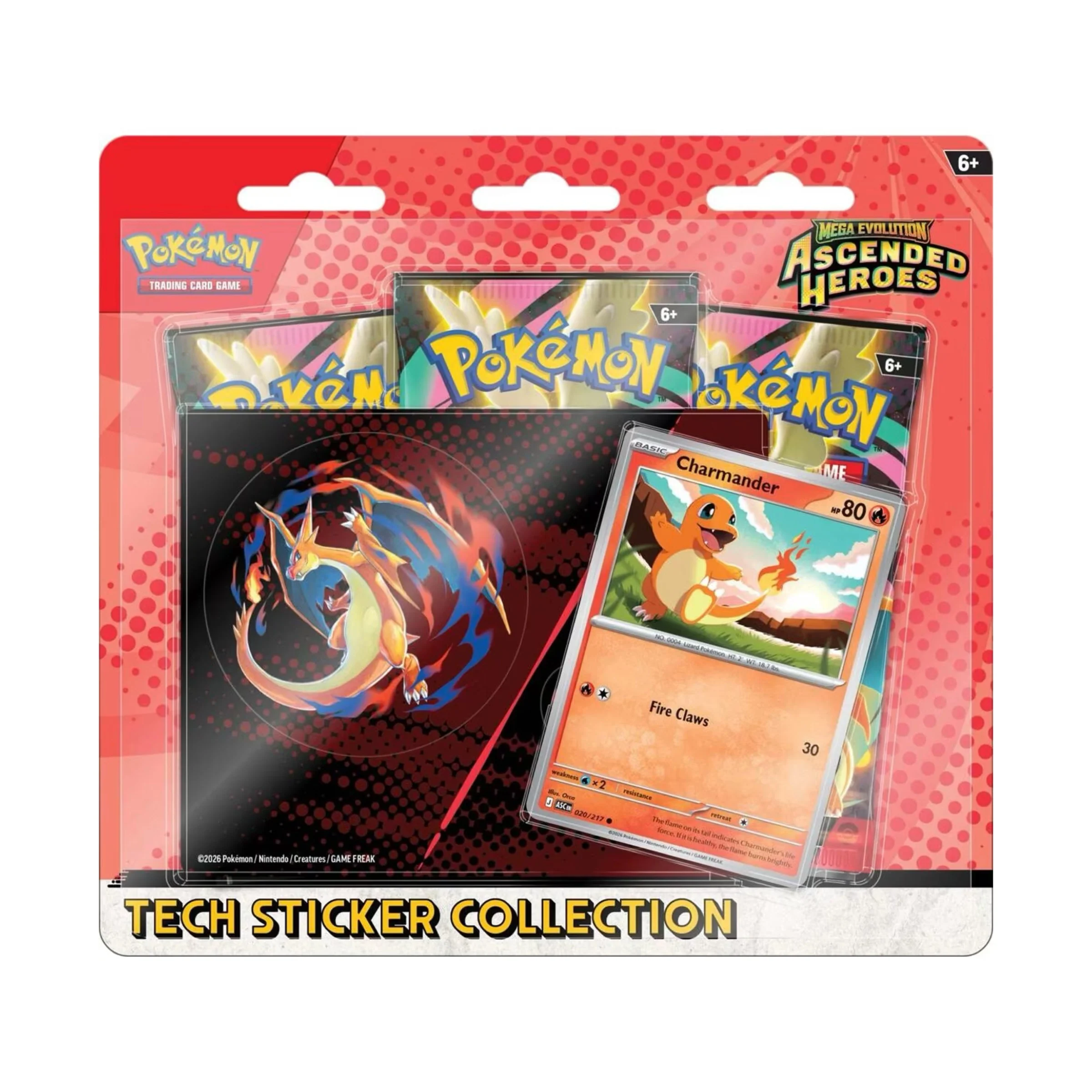 Pokemon TCG Mega Evolution - Ascended Heroes Tech Sticker Collection - Image 2