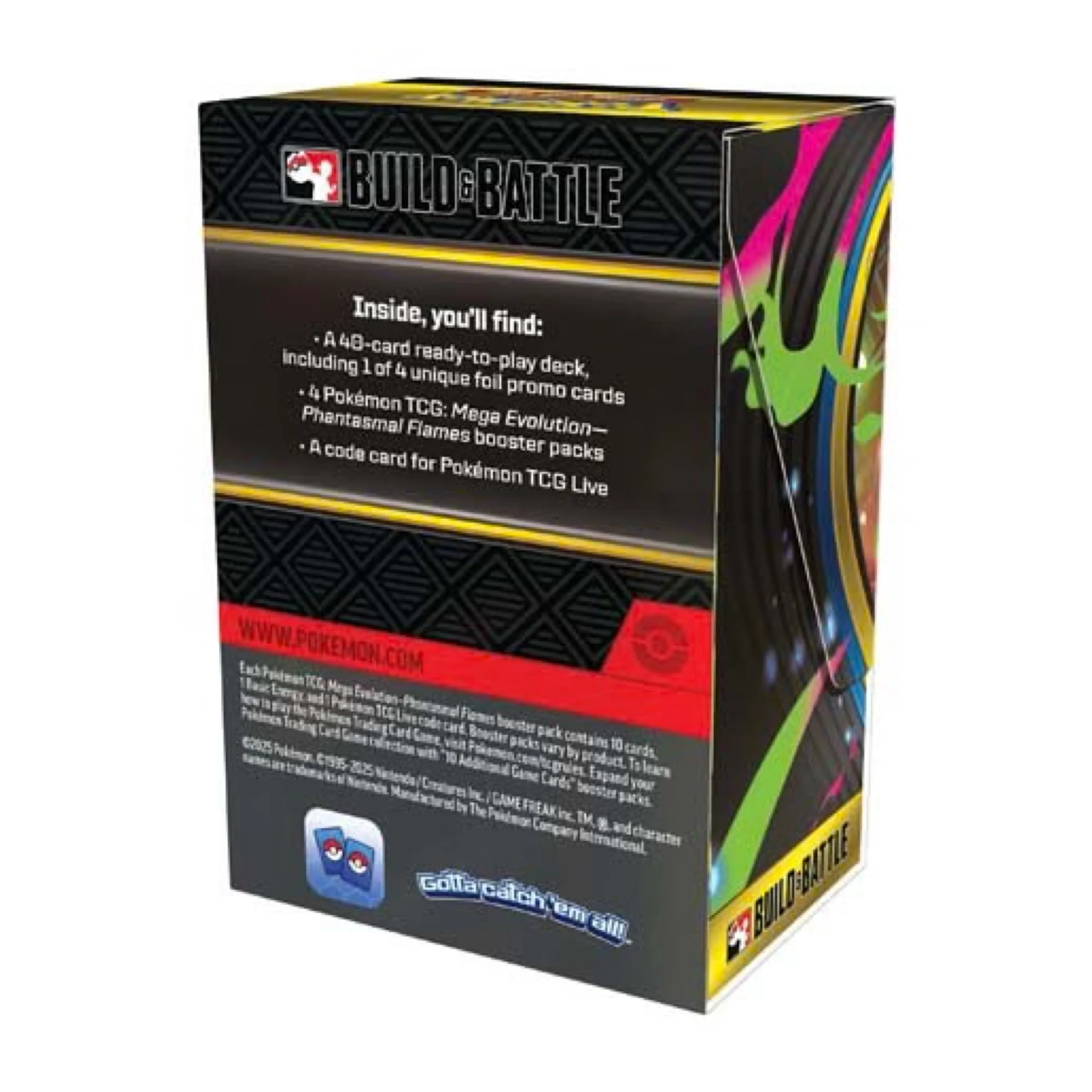 Pokemon TCG Mega Evolution - Phantasmal Flames Build & Battle Box - Image 2