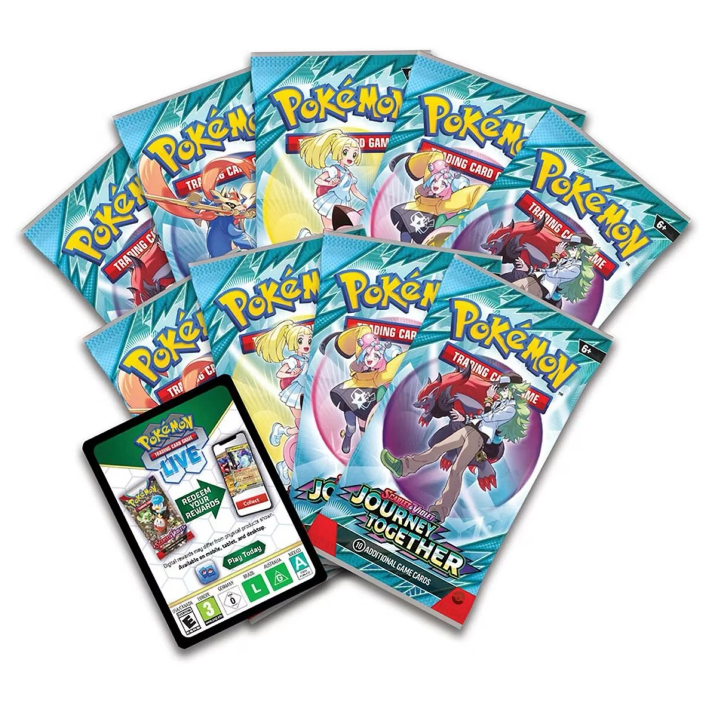 Pokemon TCG Scarlet & Violet - Journey Together Elite Trainer Box - Image 3