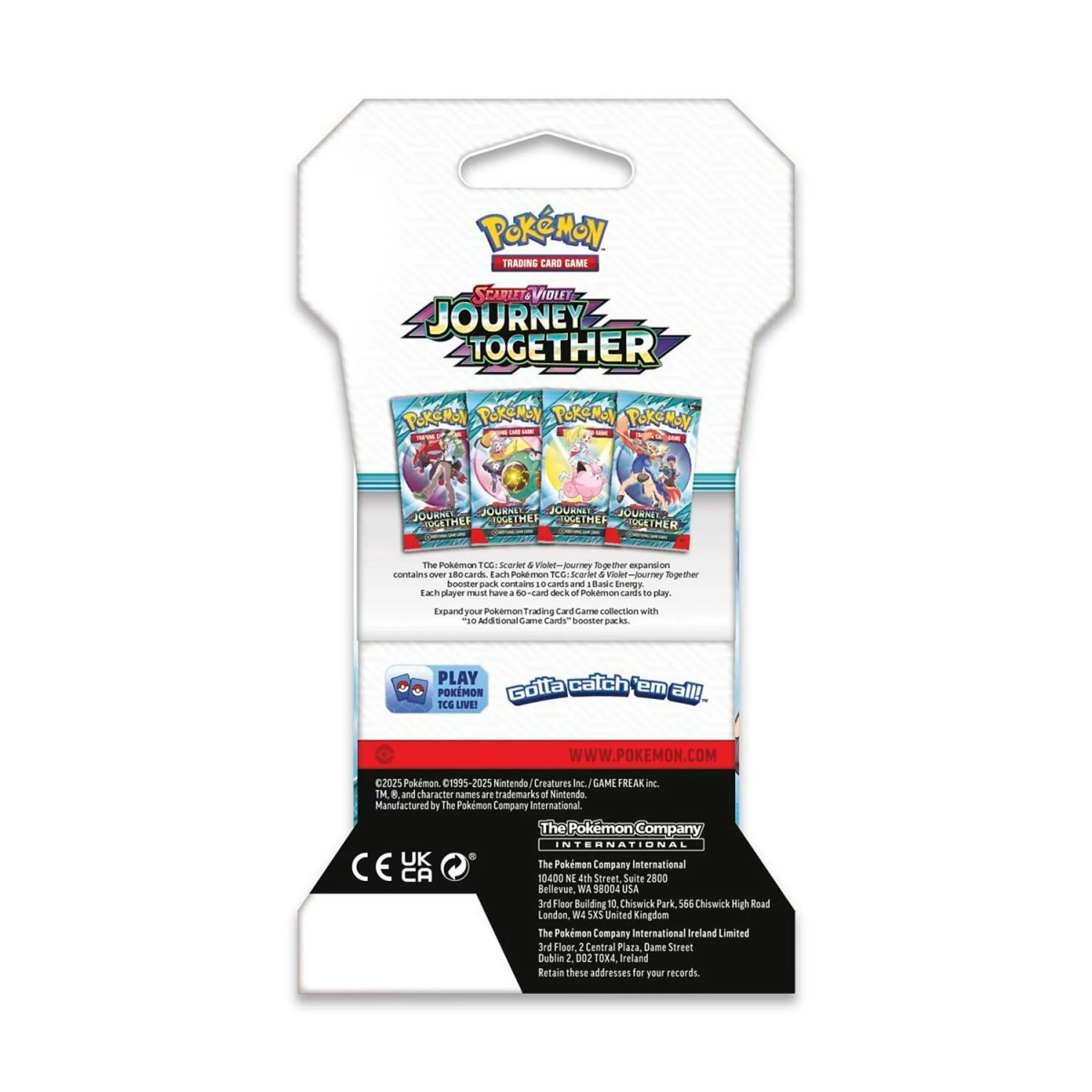 Pokemon TCG Scarlet & Violet - Journey Together Sleeved Booster Pack - Image 6
