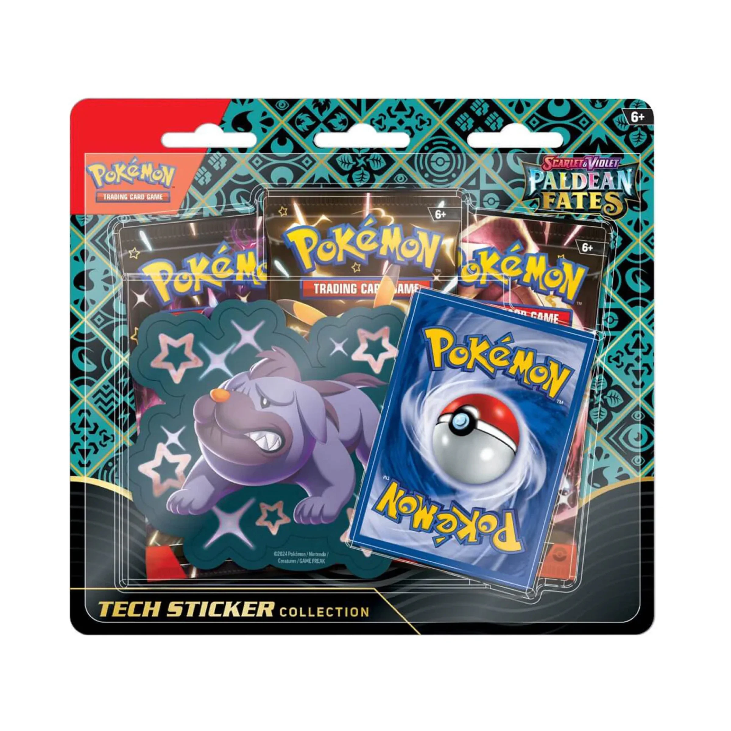 Pokemon TCG Scarlet & Violet - Paldean Fates Tech Sticker Collection - Image 2
