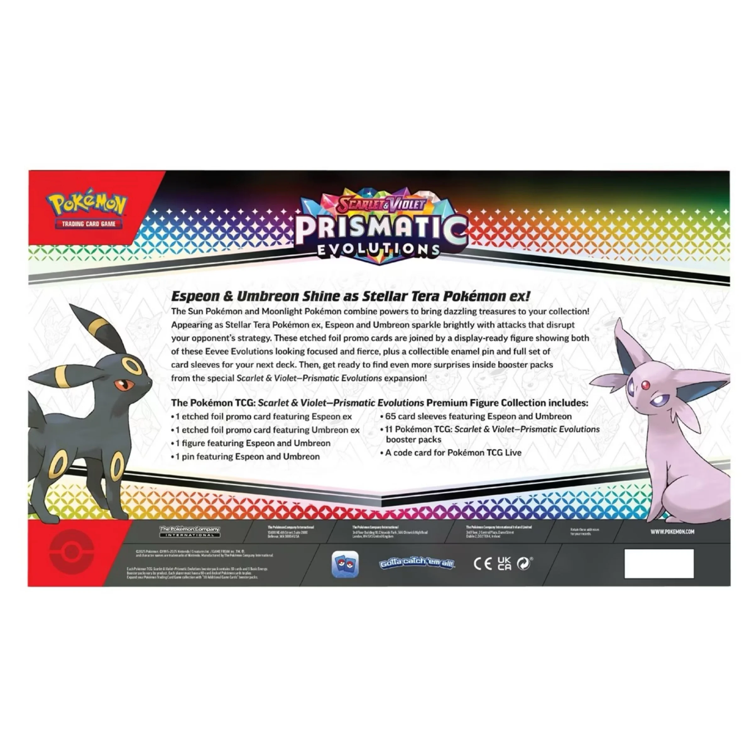 Pokemon TCG Scarlet & Violet - Prismatic Evolutions Premium Figure Collection - Image 3
