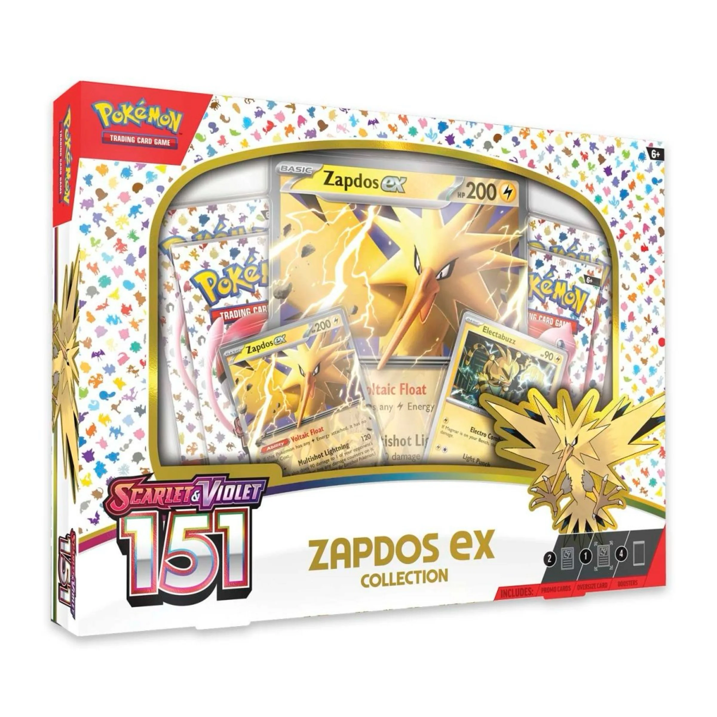 Pokemon TCG Scarlet & Violet - Zapdos EX Collection