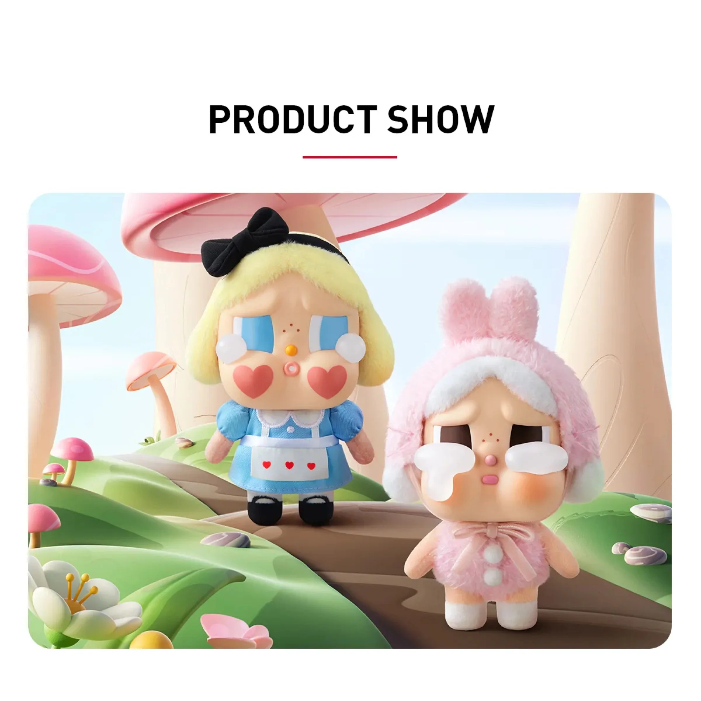 Pop Mart CryBaby Crying Again Series Vinyl Face Plush Blind Box - Image 5