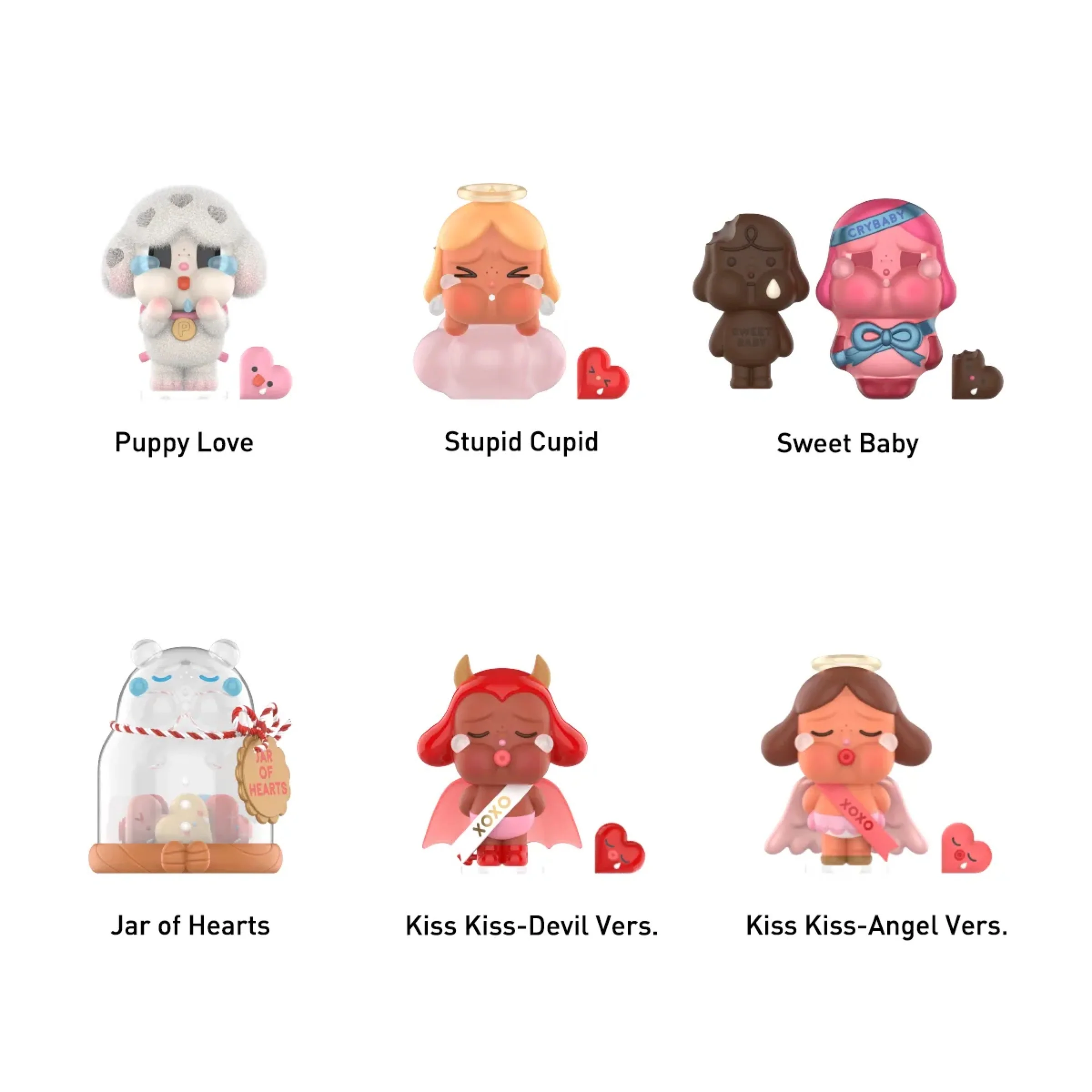 Pop Mart CryBaby Crying For Love Series Figures Blind Box - Image 3