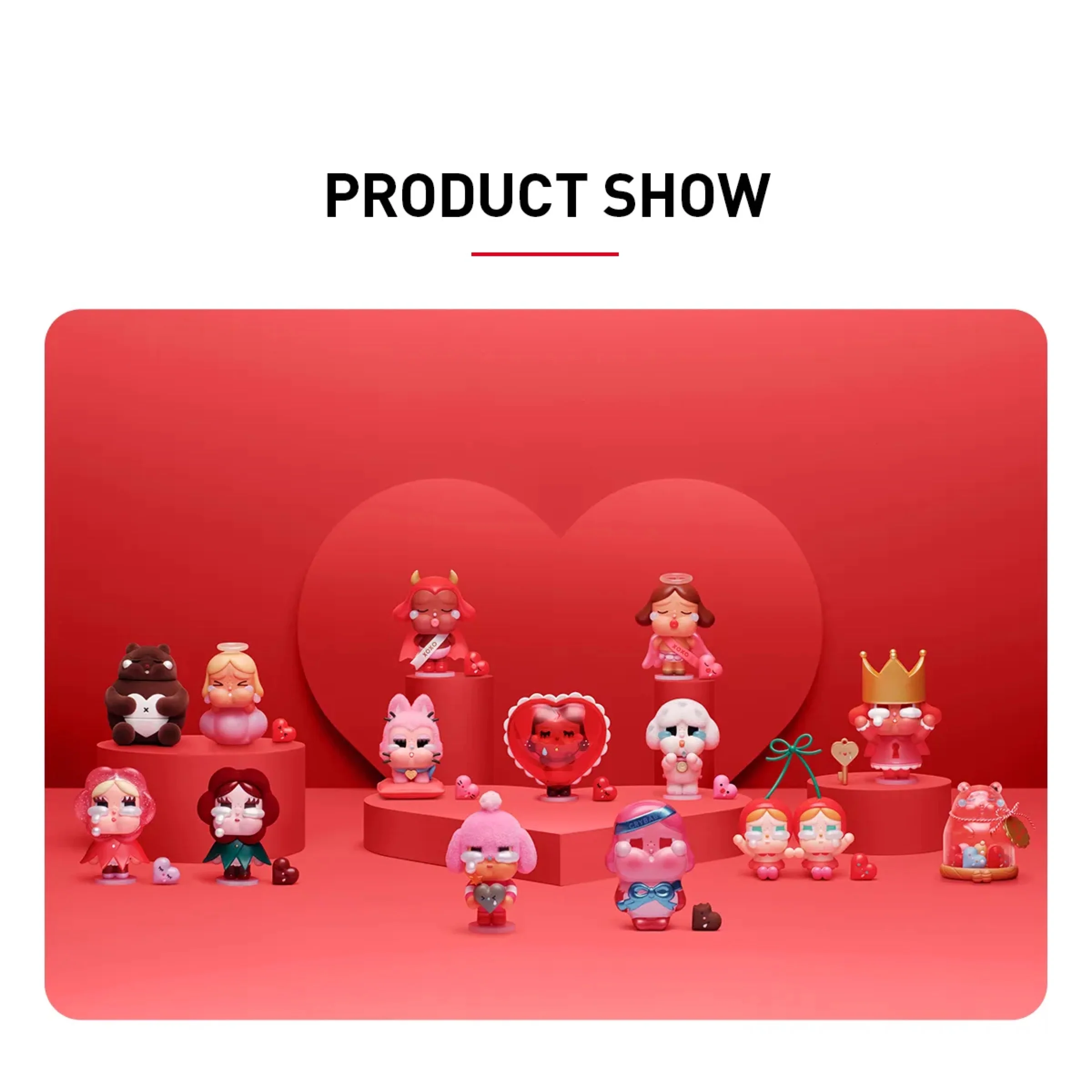 Pop Mart CryBaby Crying For Love Series Figures Blind Box - Image 7