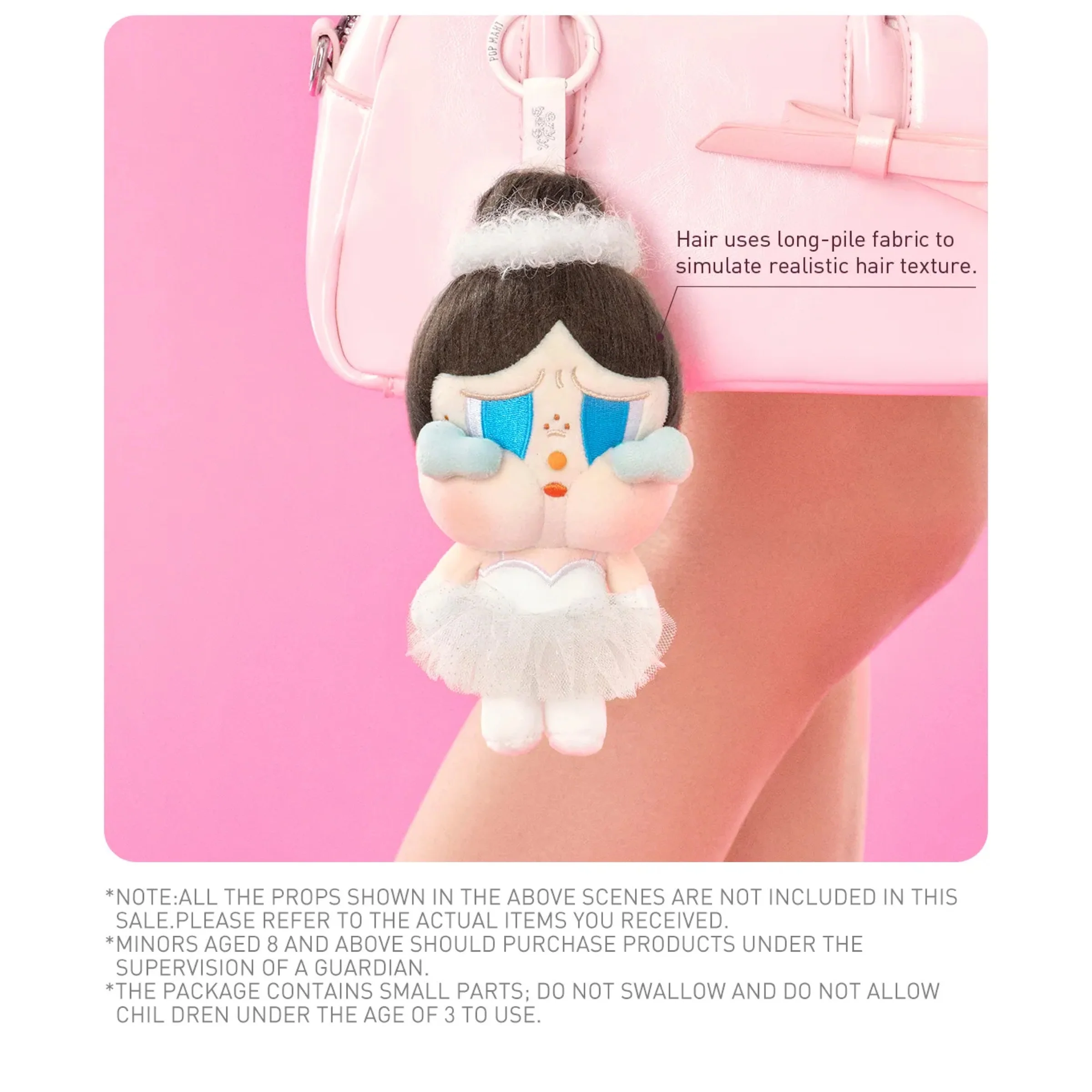 Pop Mart CRYBABY SHINY SHINY Series Plush Blister Pack Pendant - Image 4