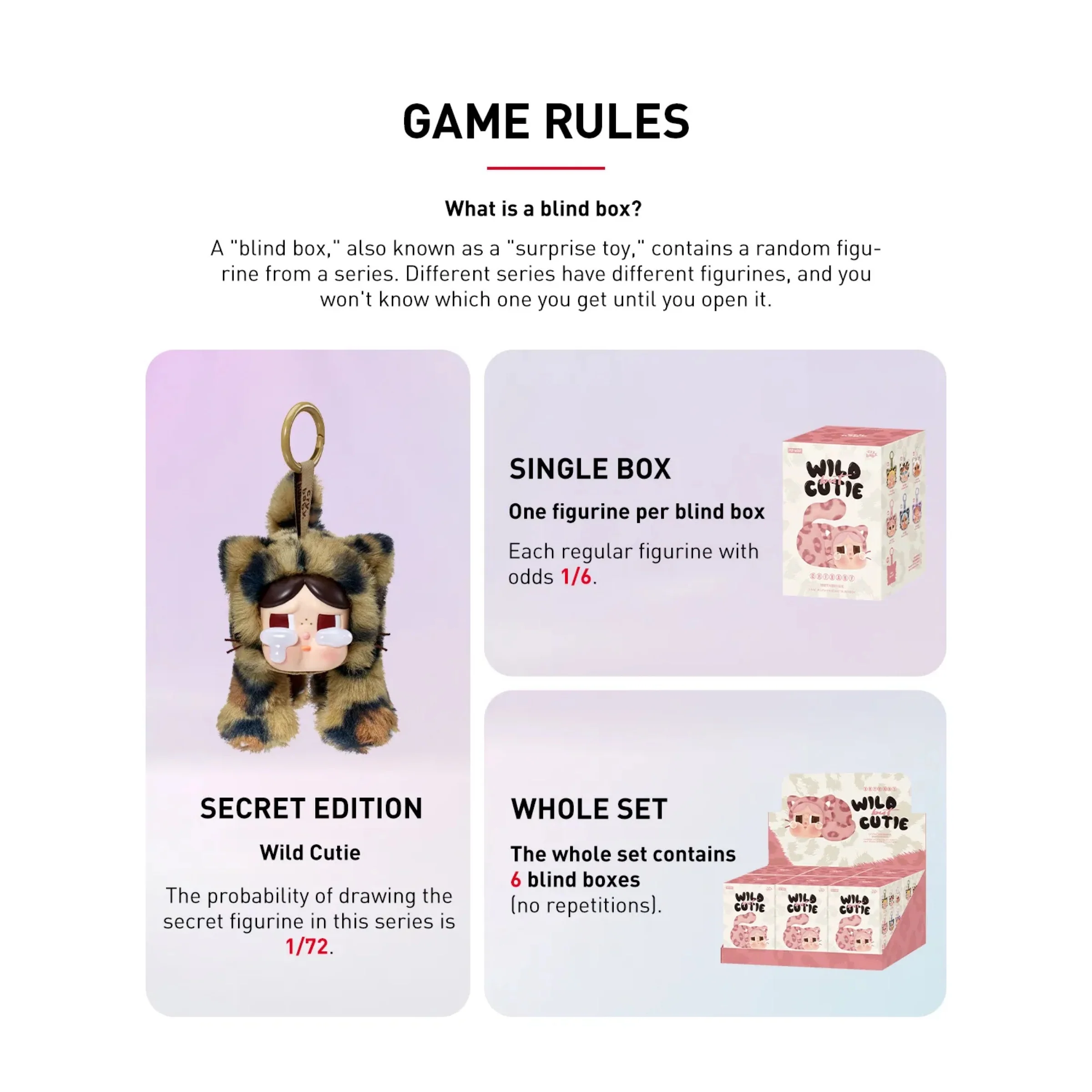 Pop Mart CRYBABY Wild but Cutie Series Vinyl Plush Pendant Blind Box - Image 4