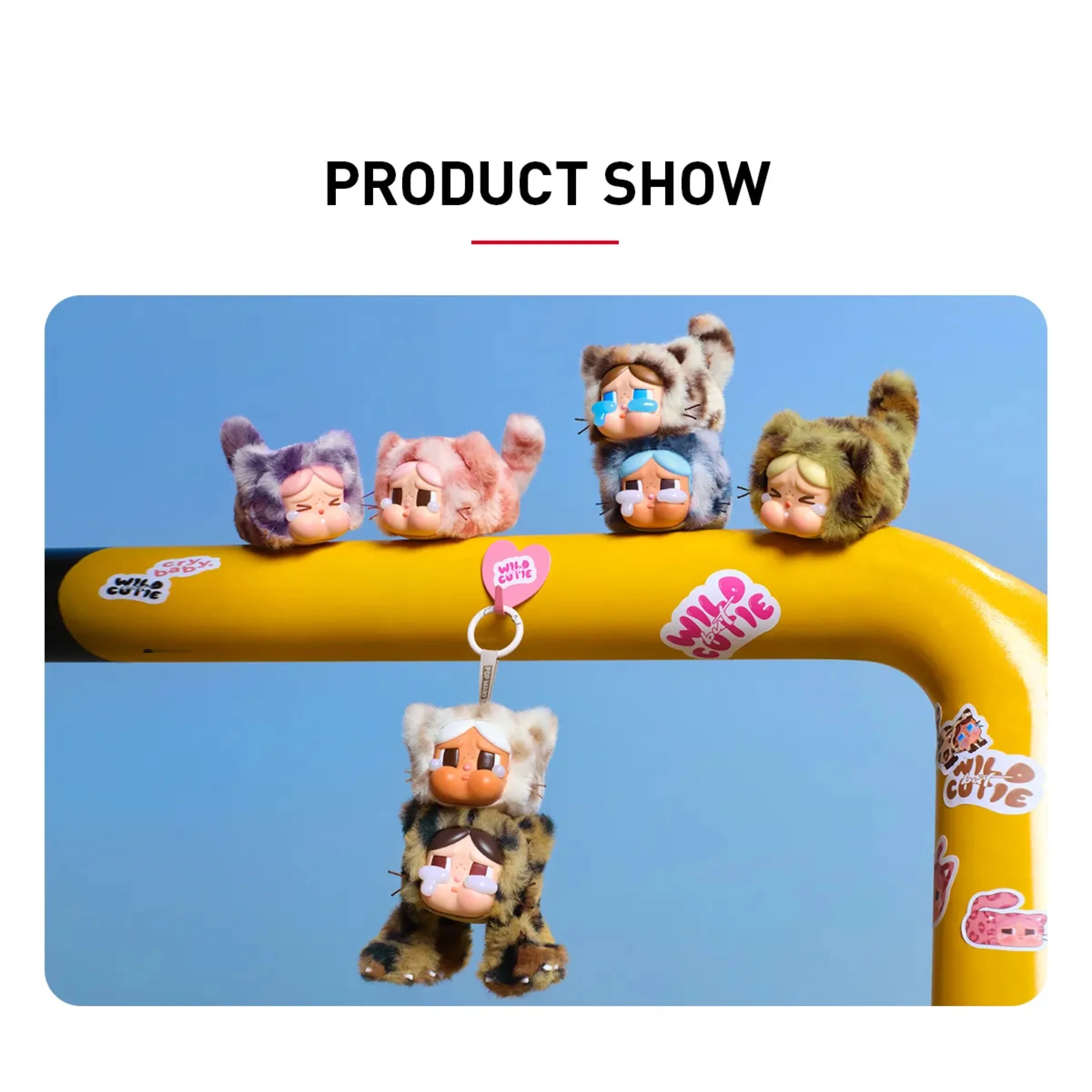 Pop Mart CRYBABY Wild but Cutie Series Vinyl Plush Pendant Blind Box - Image 6