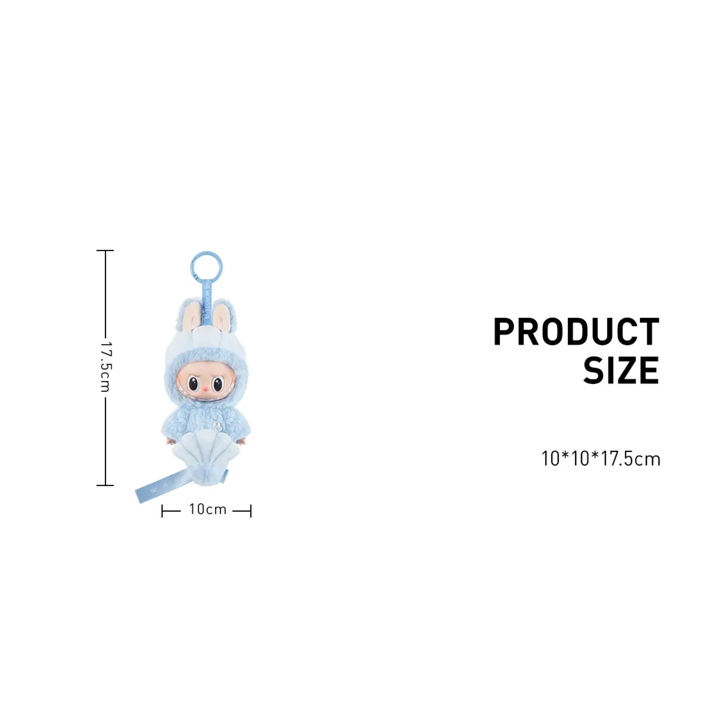 Pop Mart Labubu Hide and Seek In Singapore Series Vinyl Plush Pendant - Image 2