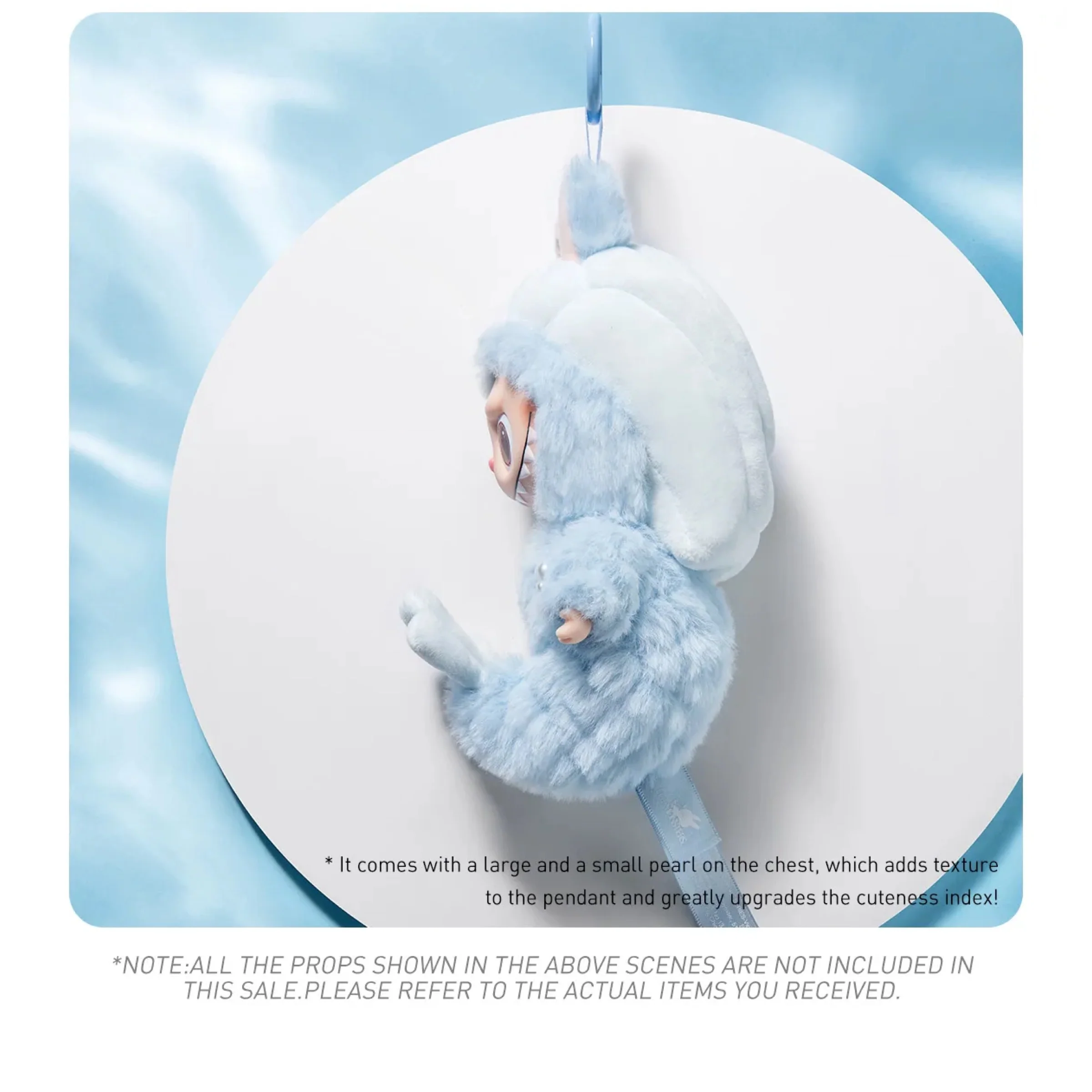 Pop Mart Labubu Hide and Seek In Singapore Series Vinyl Plush Pendant - Image 4