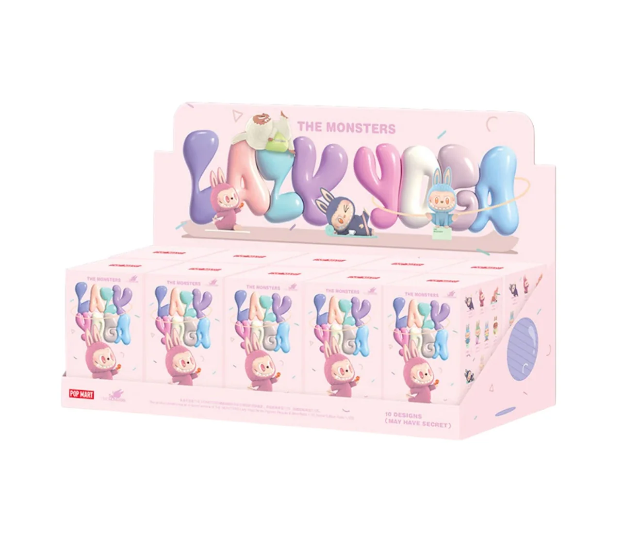 Pop Mart Labubu The Monsters Lazy Yoga Series Figure Blind Box - Image 2