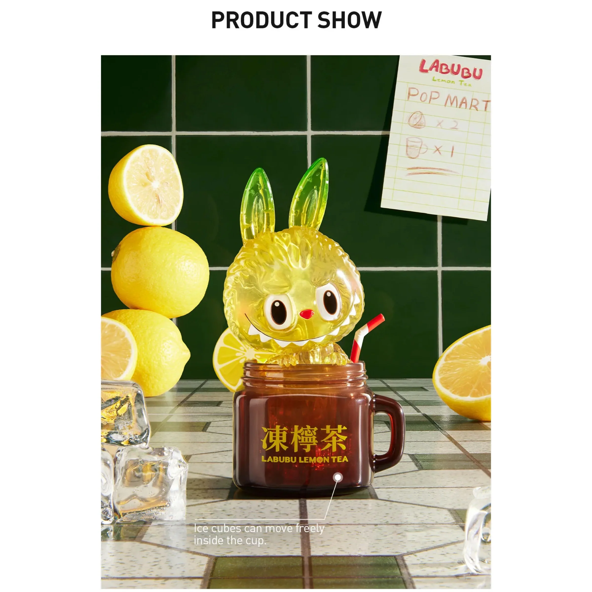 Pop Mart Labubu The Monsters Lemon Tea Figure - Image 5