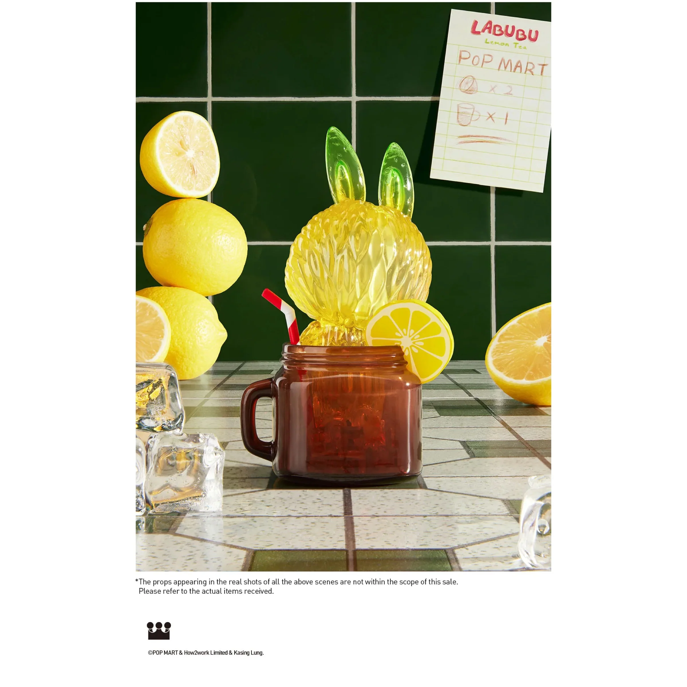 Pop Mart Labubu The Monsters Lemon Tea Figure - Image 6