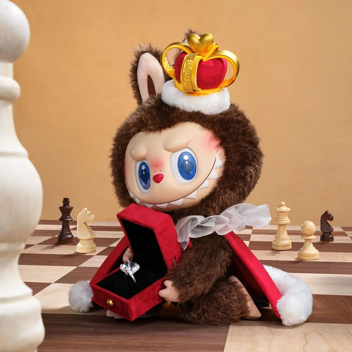Pop Mart Labubu The Monsters Let's Checkmate Series Vinyl Plush Doll - Image 3
