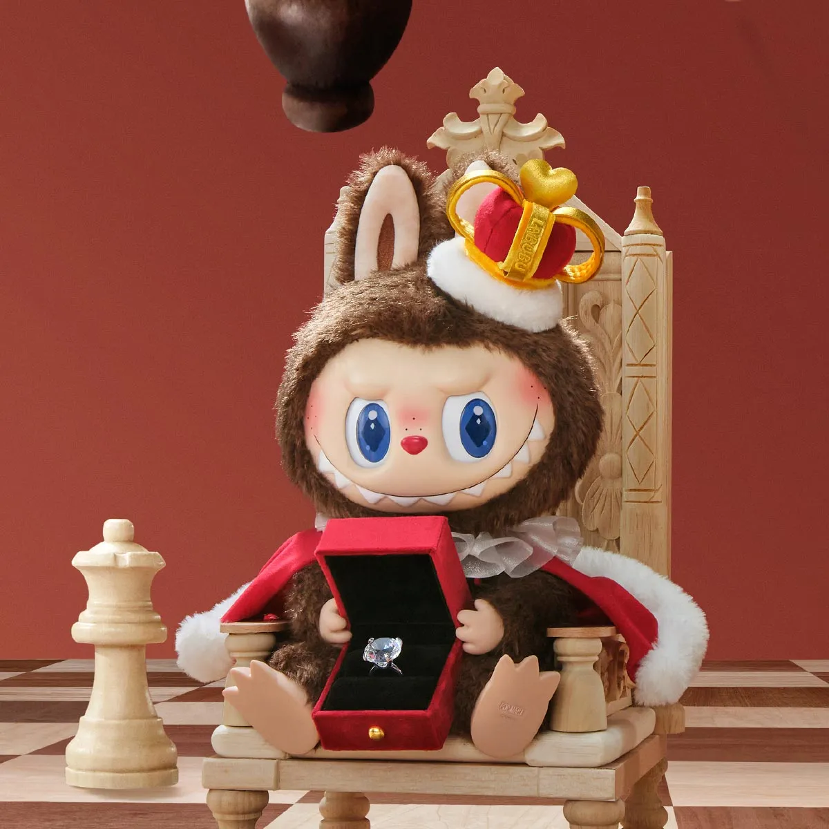 Pop Mart Labubu The Monsters Let's Checkmate Series Vinyl Plush Doll - Image 4