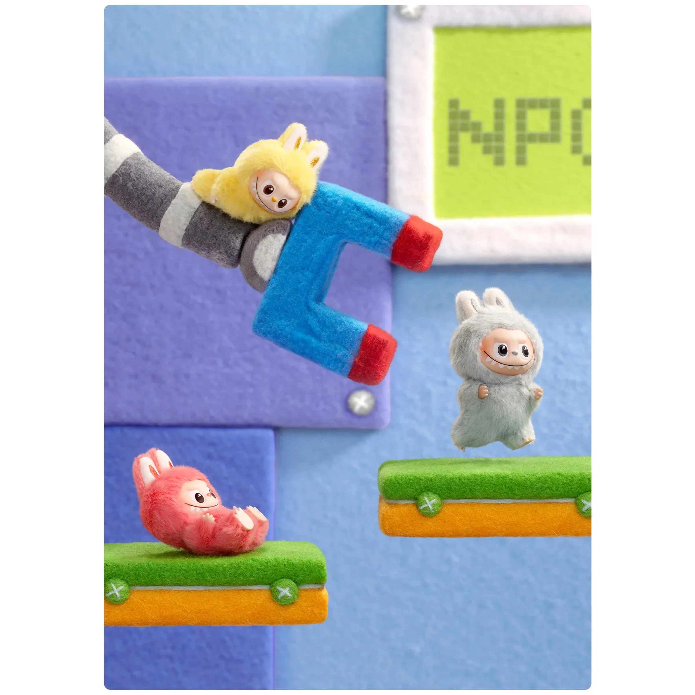 Pop Mart Labubu The Monsters Pin for Love Series Vinyl Plush Pendant Blind Box (N-Z) - Image 12