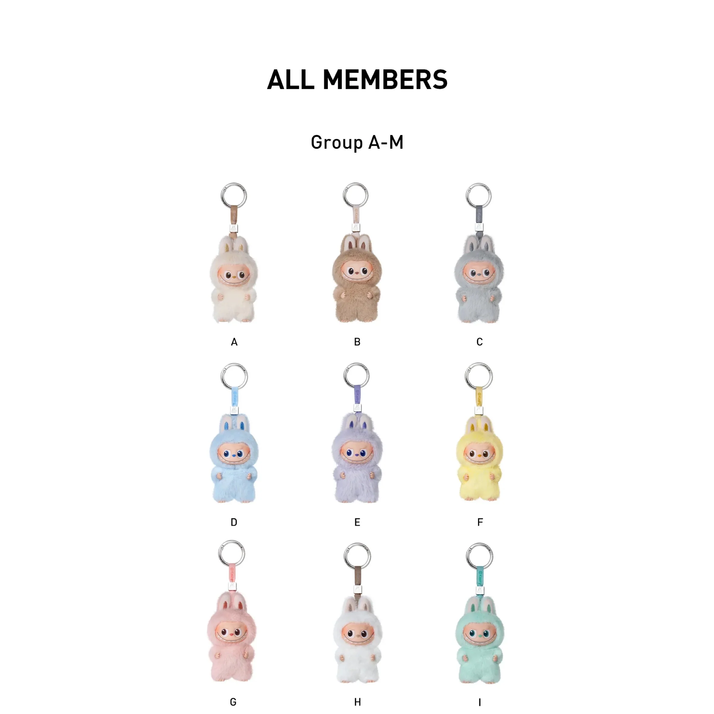 Pop Mart Labubu The Monsters Pin for Love Series Vinyl Plush Pendant Blind Box (A-M) - Image 3