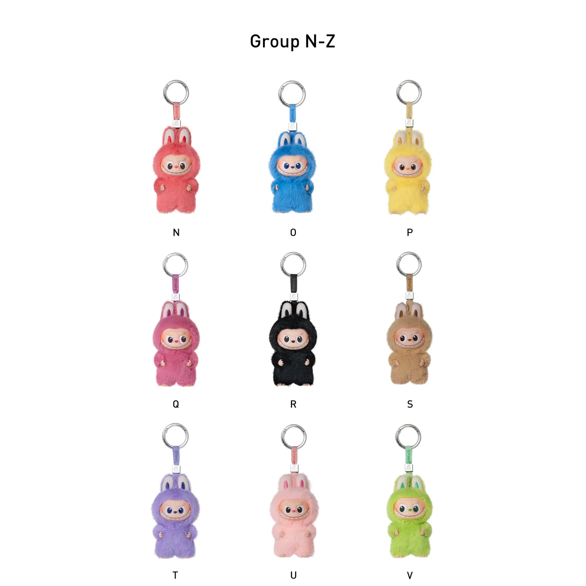 Pop Mart Labubu The Monsters Pin for Love Series Vinyl Plush Pendant Blind Box (N-Z) - Image 3