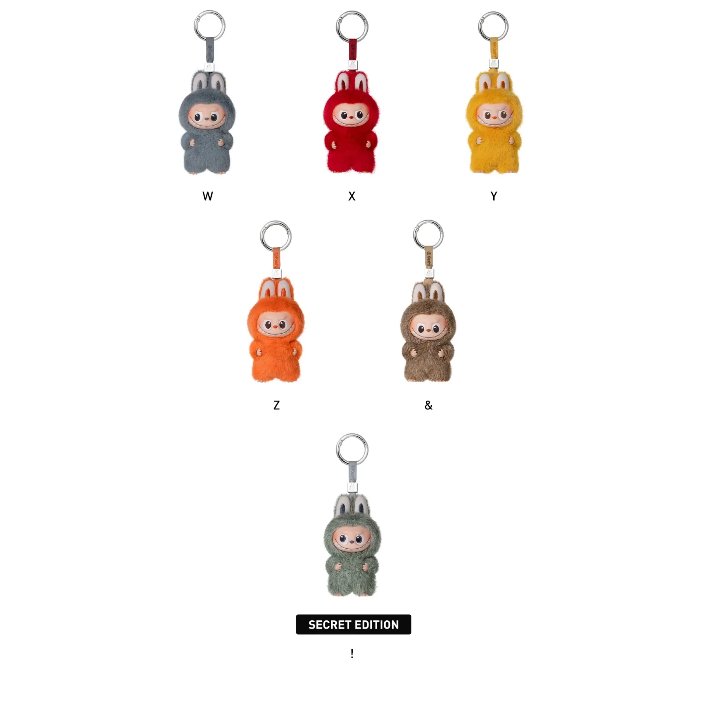 Pop Mart Labubu The Monsters Pin for Love Series Vinyl Plush Pendant Blind Box (N-Z) - Image 4