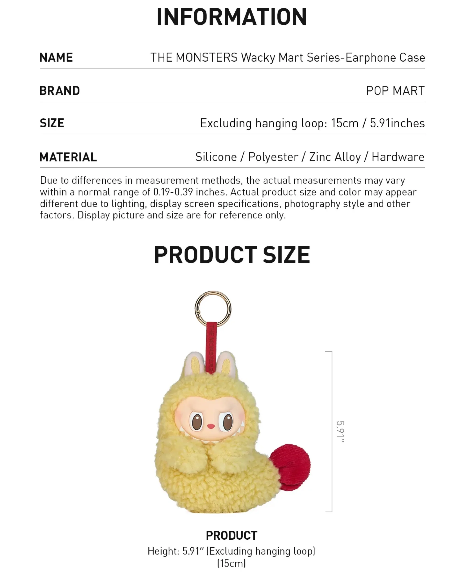 Pop Mart Labubu The Monsters Wacky Mart Series Earphone Case - Image 5
