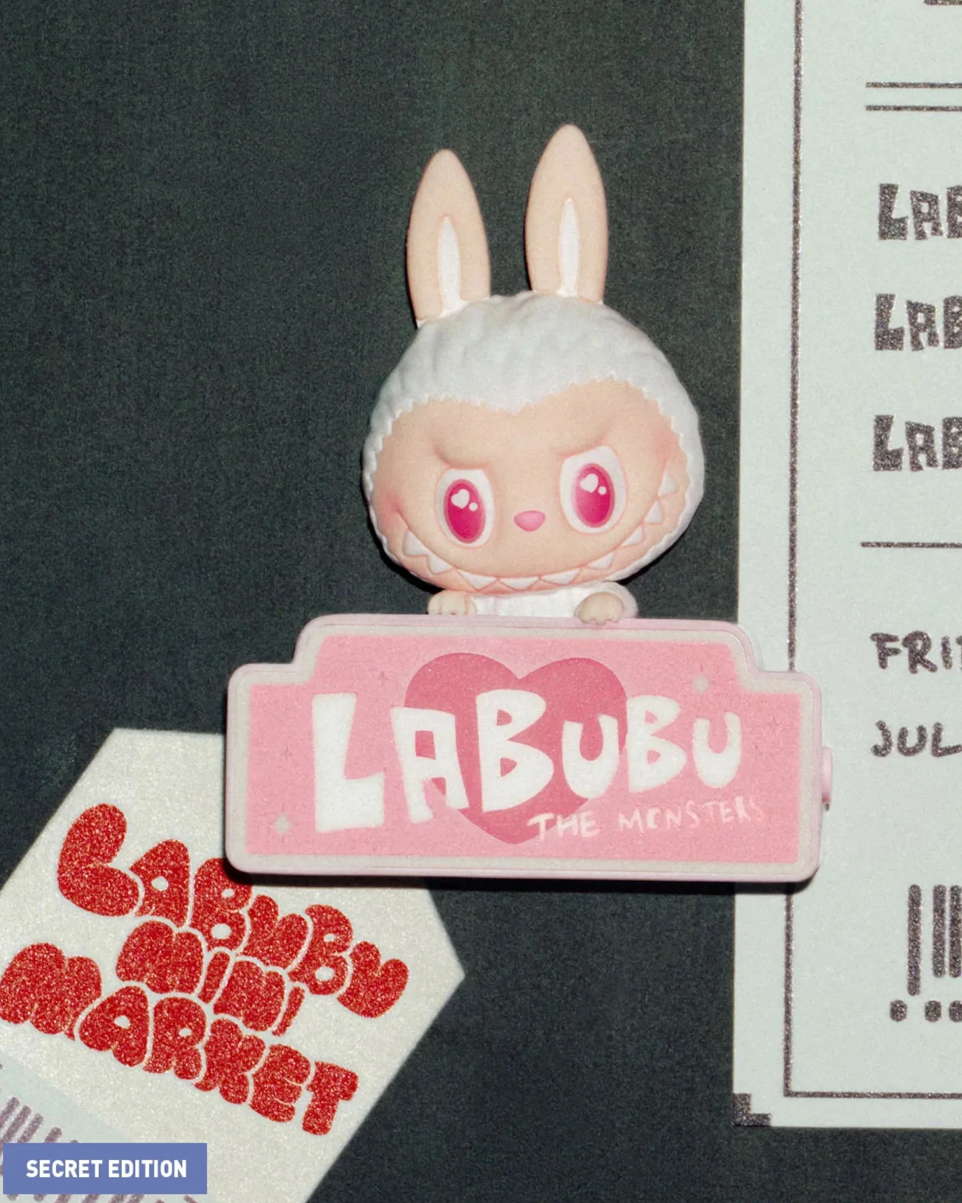 Pop Mart Labubu The Monsters Wacky Mart Series Fridge Magnet Blind Box - Image 8