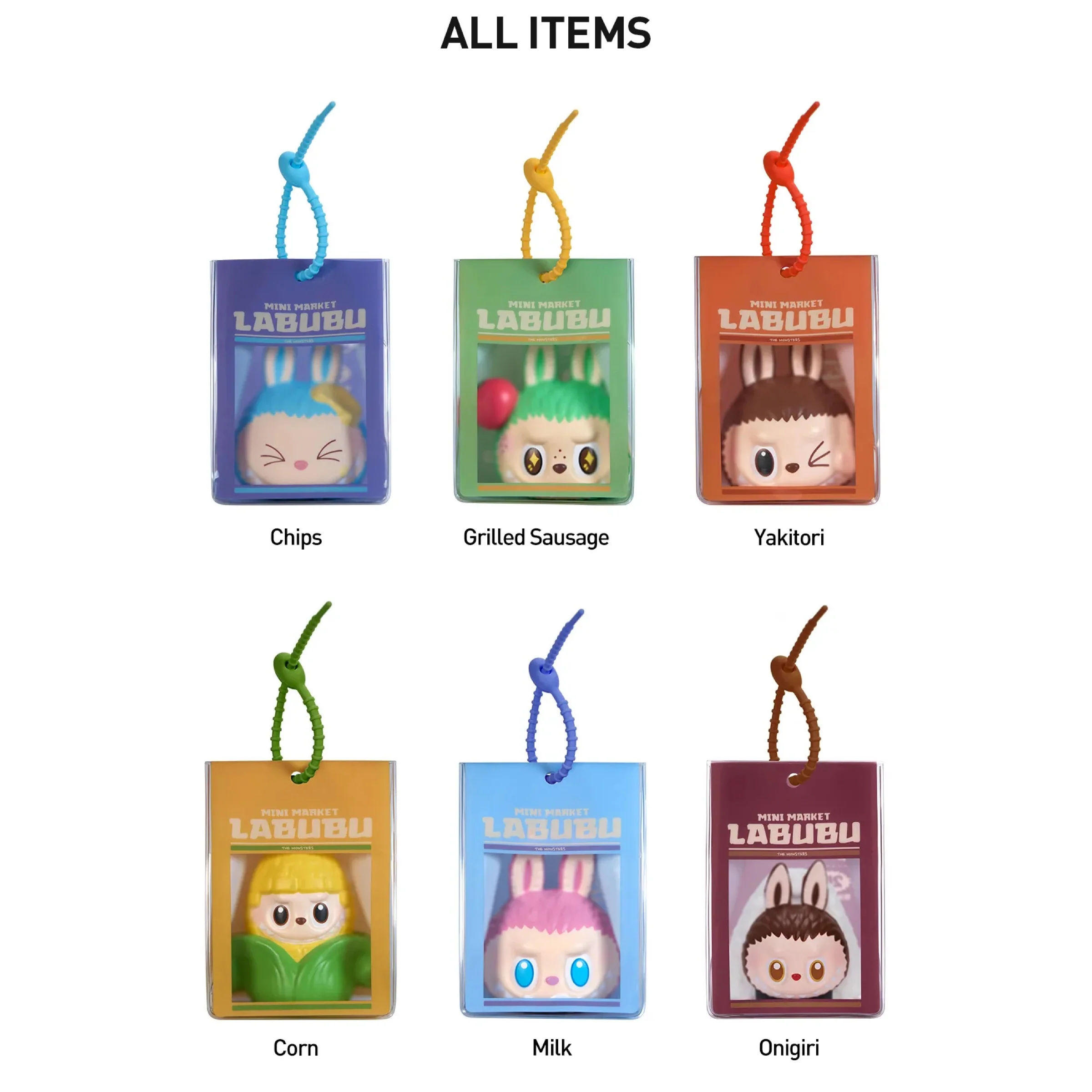 Pop Mart Labubu The Monsters Wacky Mart Series Squishy Charm Blind Box - Image 2