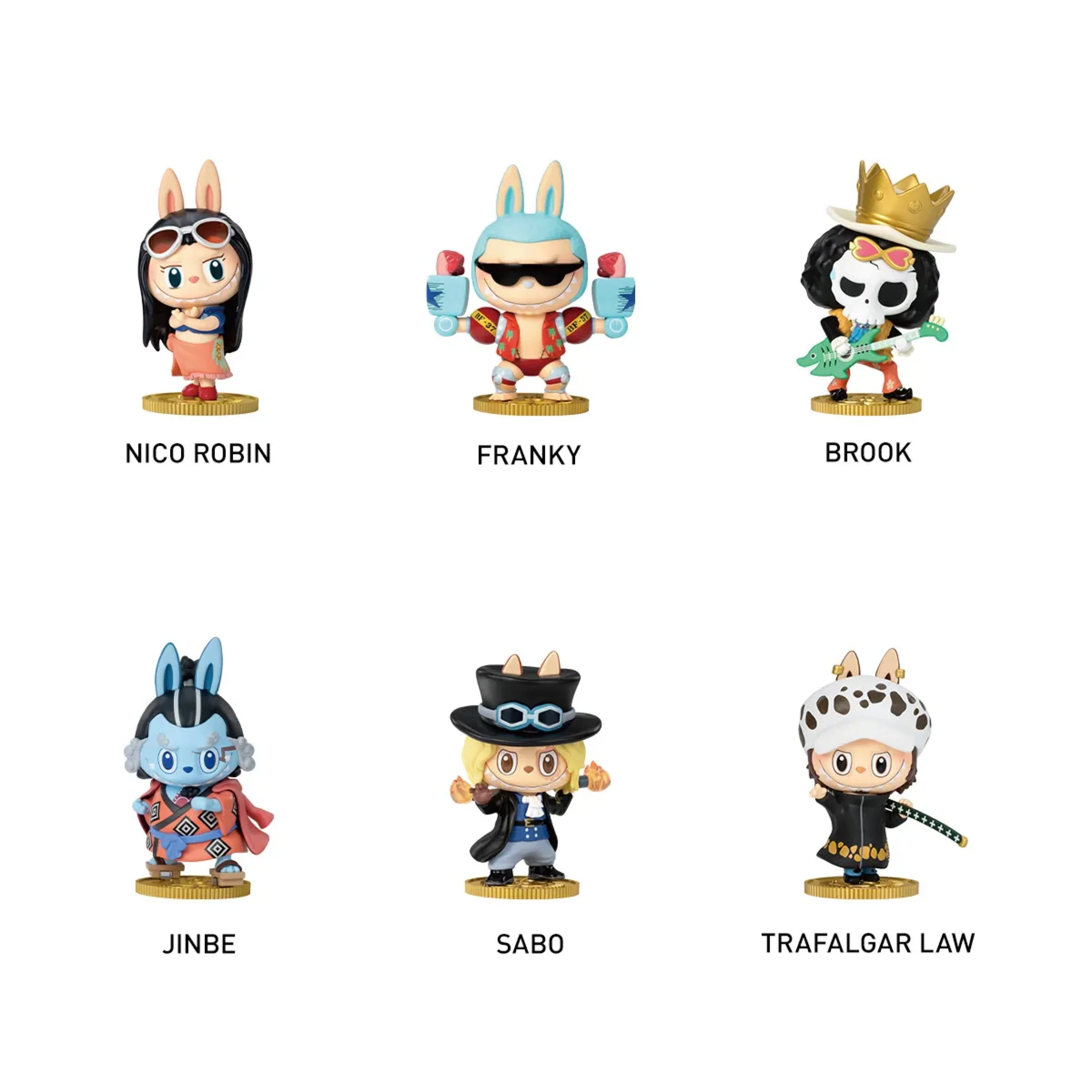 Pop Mart Labubu The Monsters x One Piece Series Blind Box - Image 3