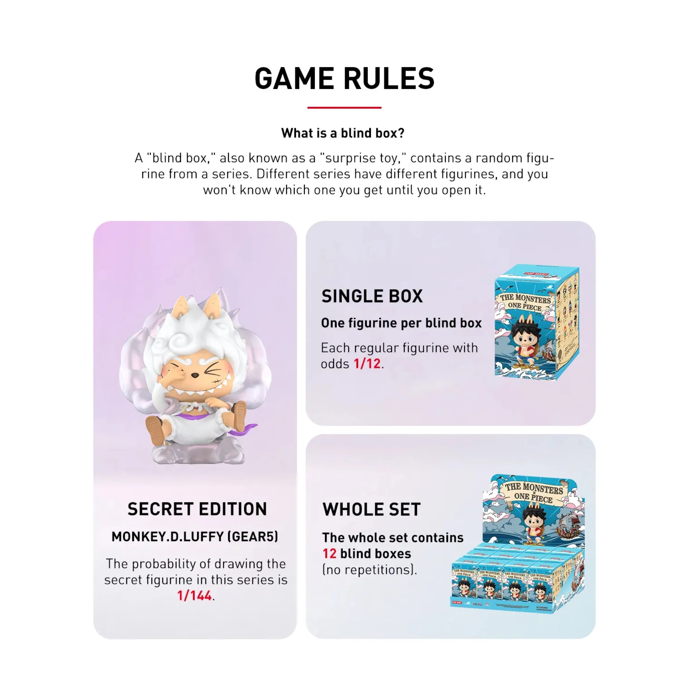 Pop Mart Labubu The Monsters x One Piece Series Blind Box - Image 4