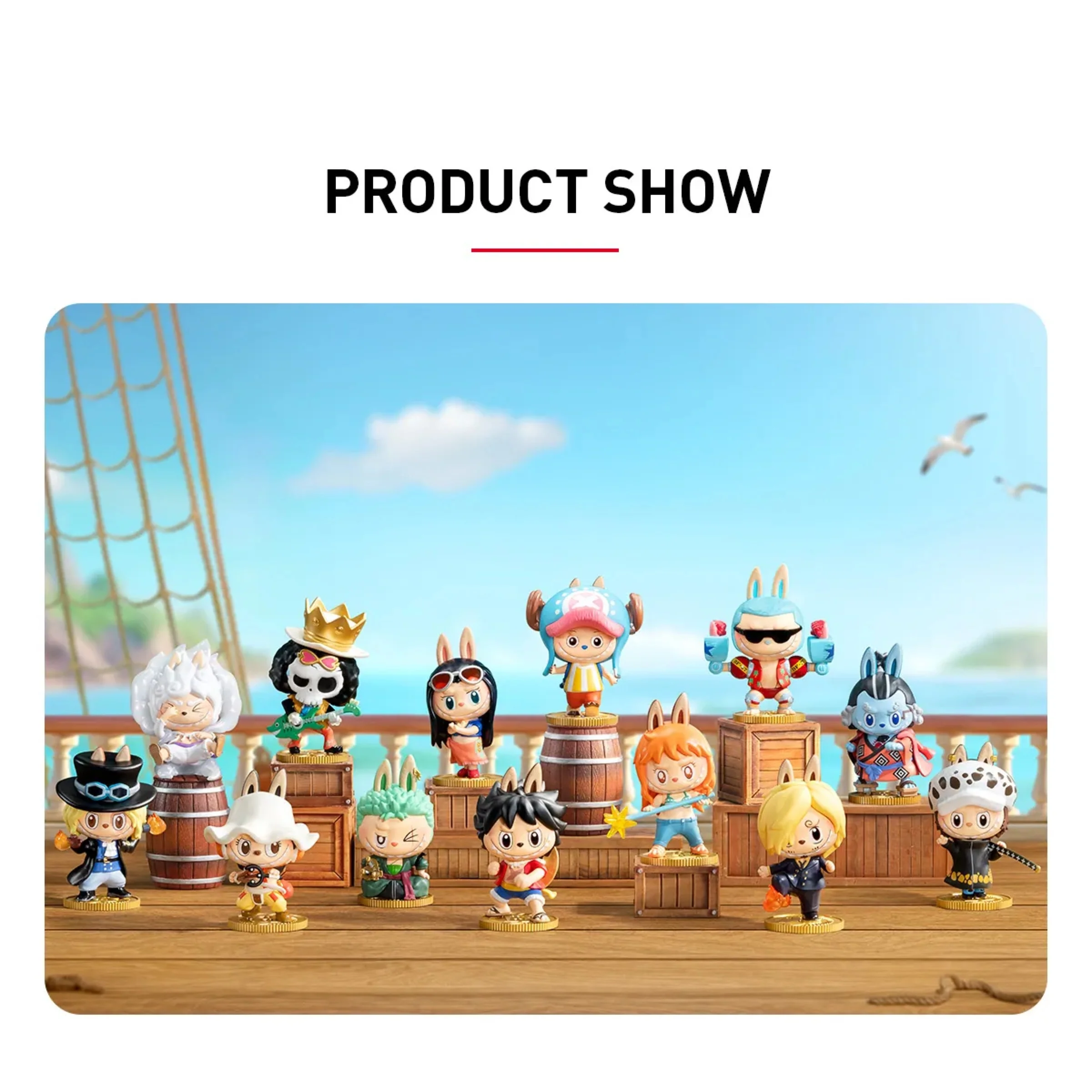Pop Mart Labubu The Monsters x One Piece Series Blind Box - Image 6