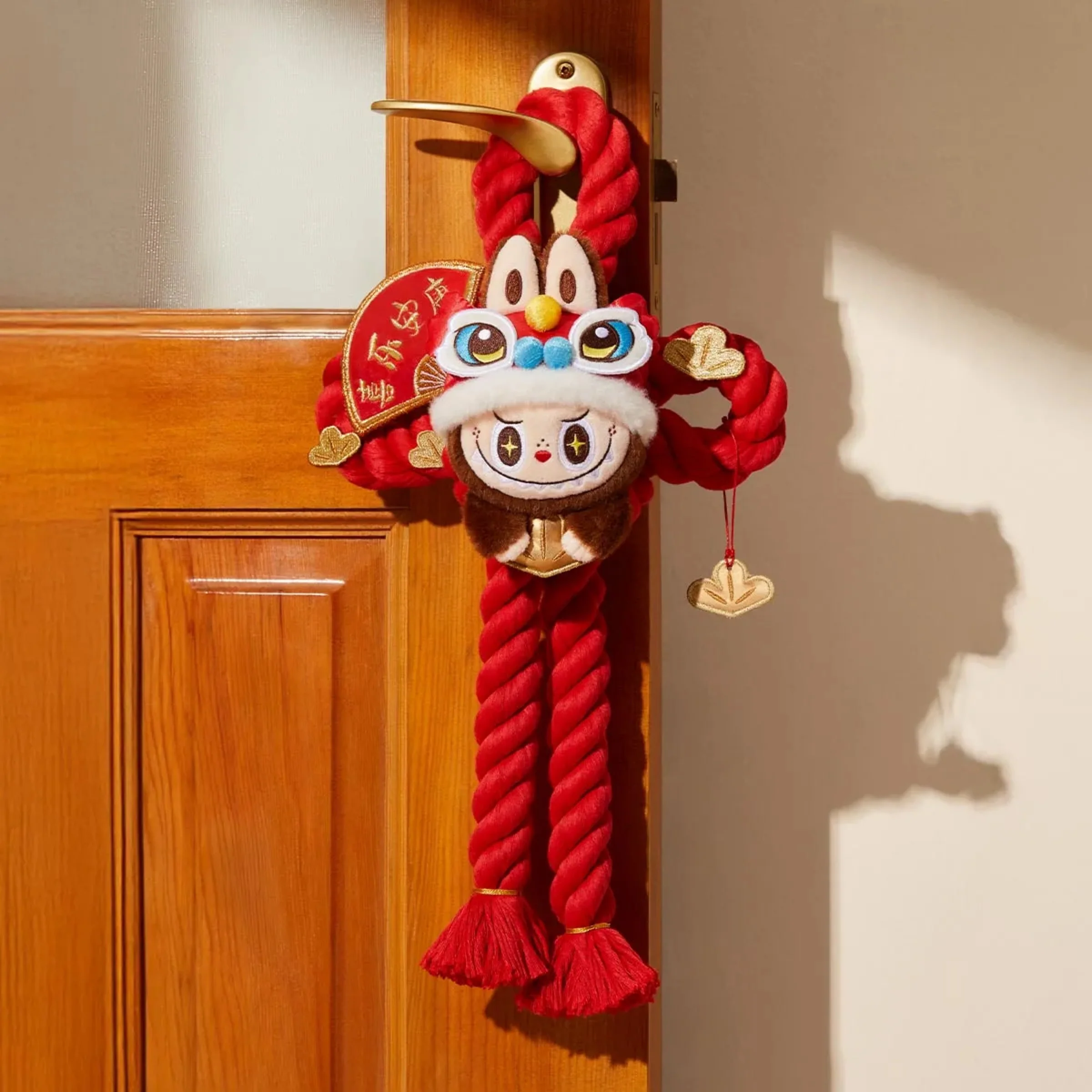Pop Mart Labubu Wealthy Snake's New Year Celebration Series Plush Door Decoration - Image 5
