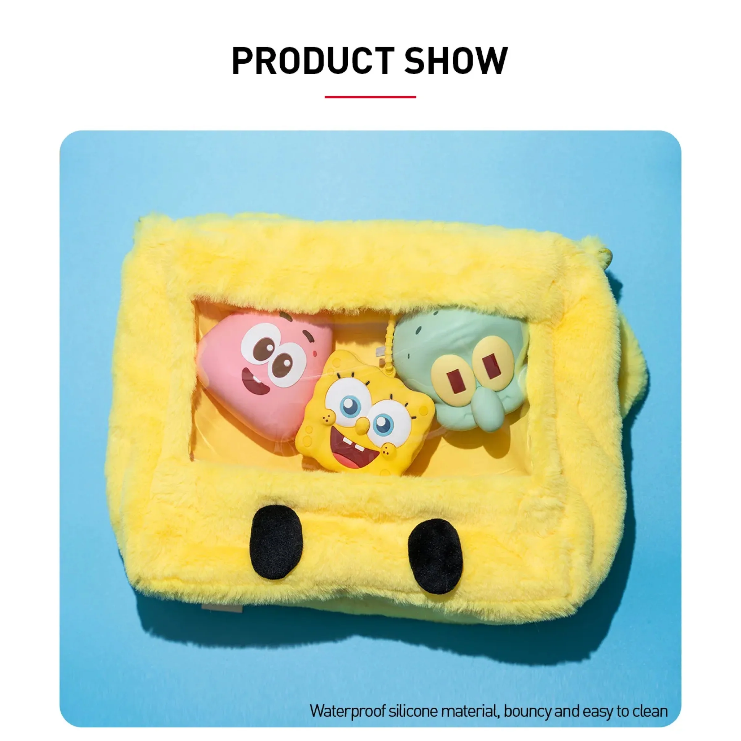Pop Mart SpongeBob SquarePants Bikini Bottom Storage Bag - Image 3