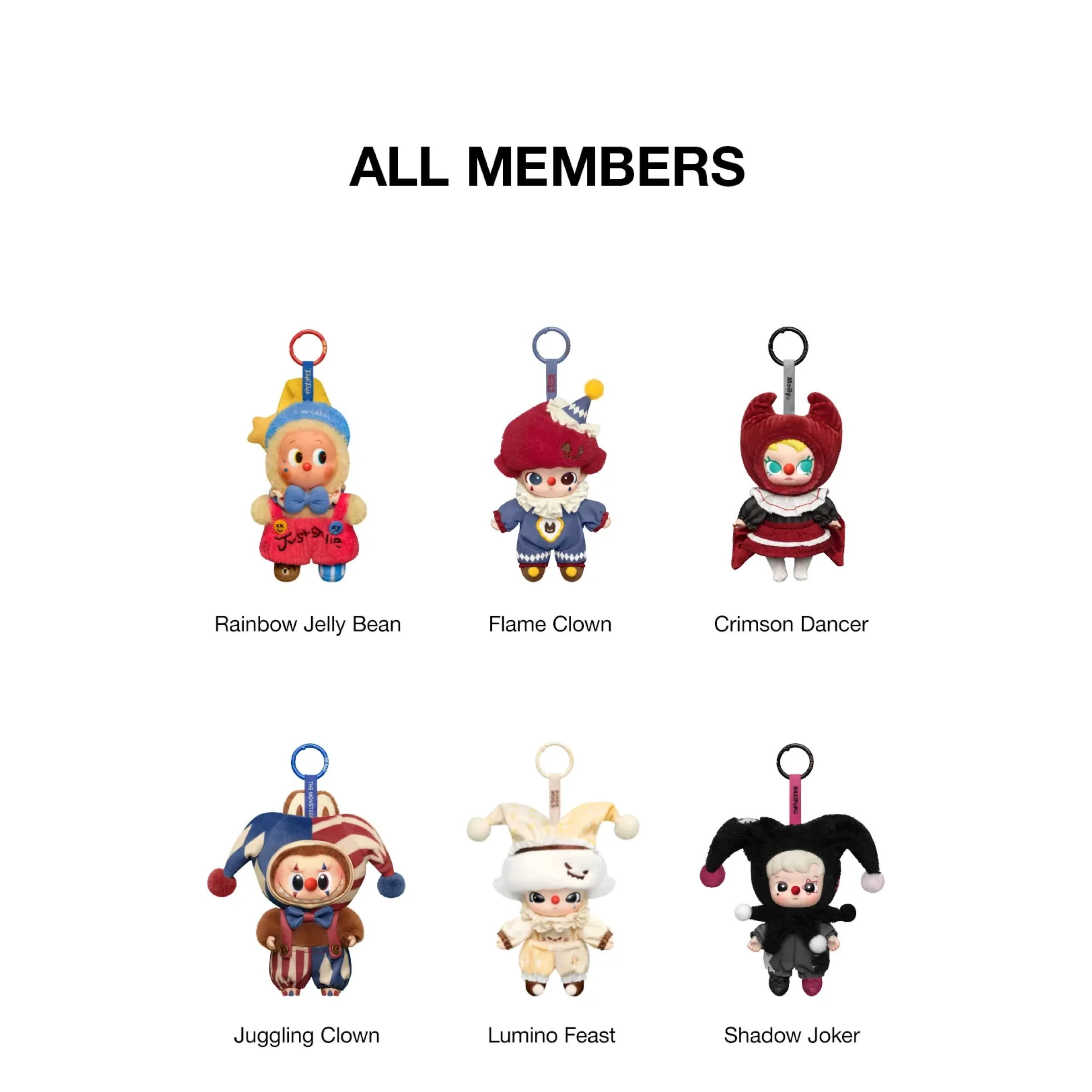 Pop Mart WHY SO SERIOUS Series Vinyl Plush Pendant Blind Box - Image 3