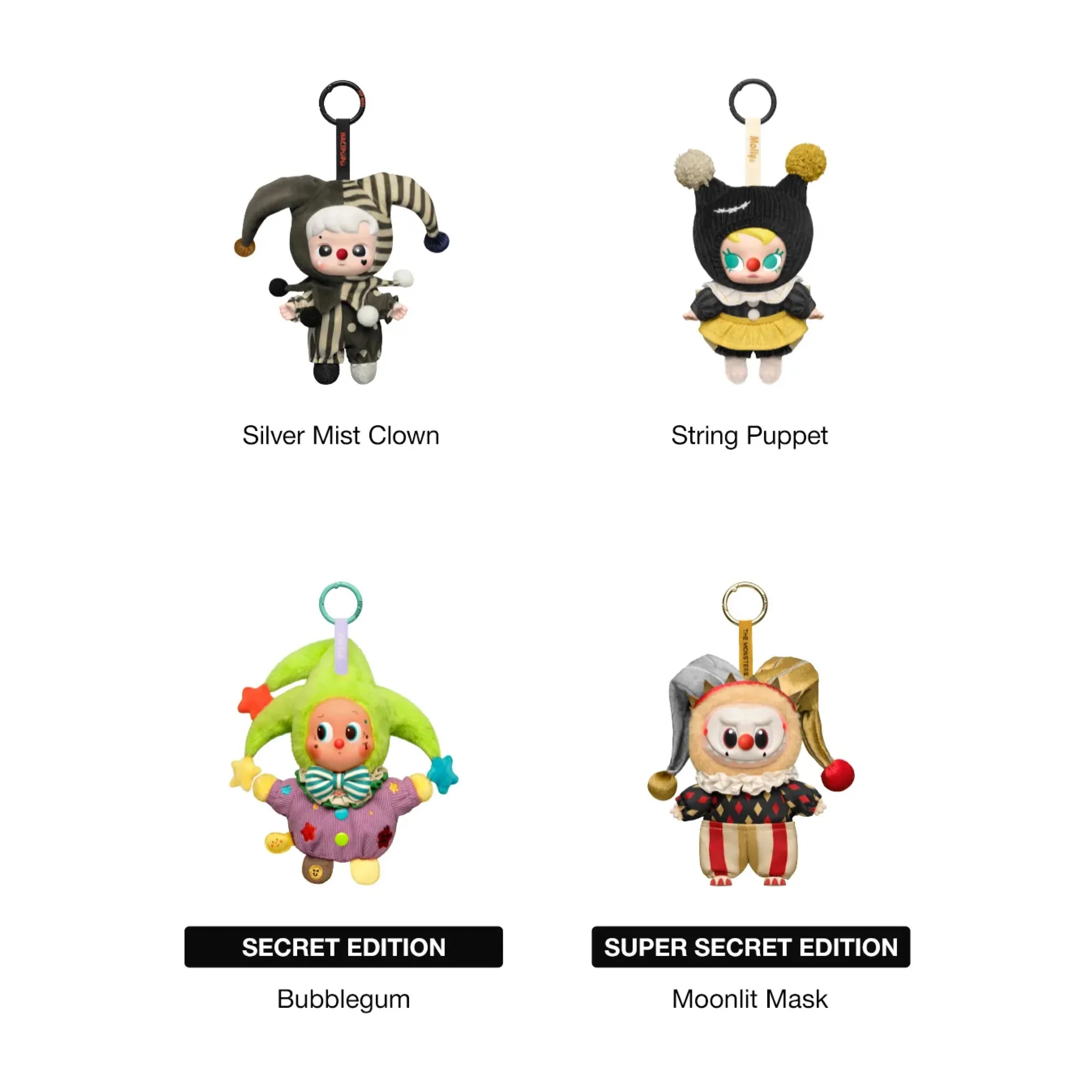 Pop Mart WHY SO SERIOUS Series Vinyl Plush Pendant Blind Box - Image 4