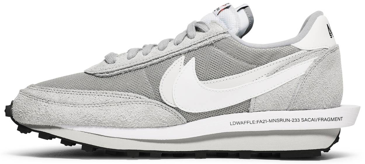 Sacai x Nike LD Waffle SF 'Fragment Grey' - Image 2
