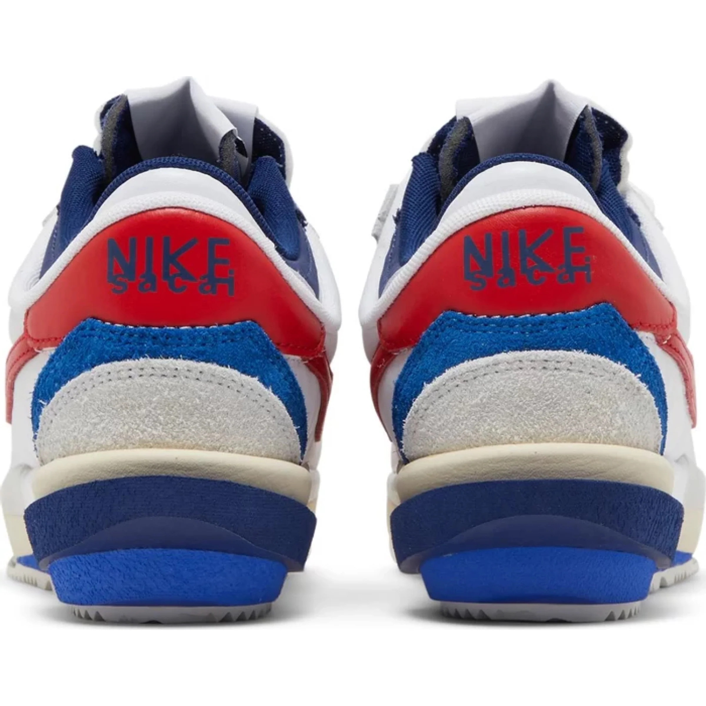 Sacai x Nike Zoom Cortez SP 'White University Red Blue' - Image 4