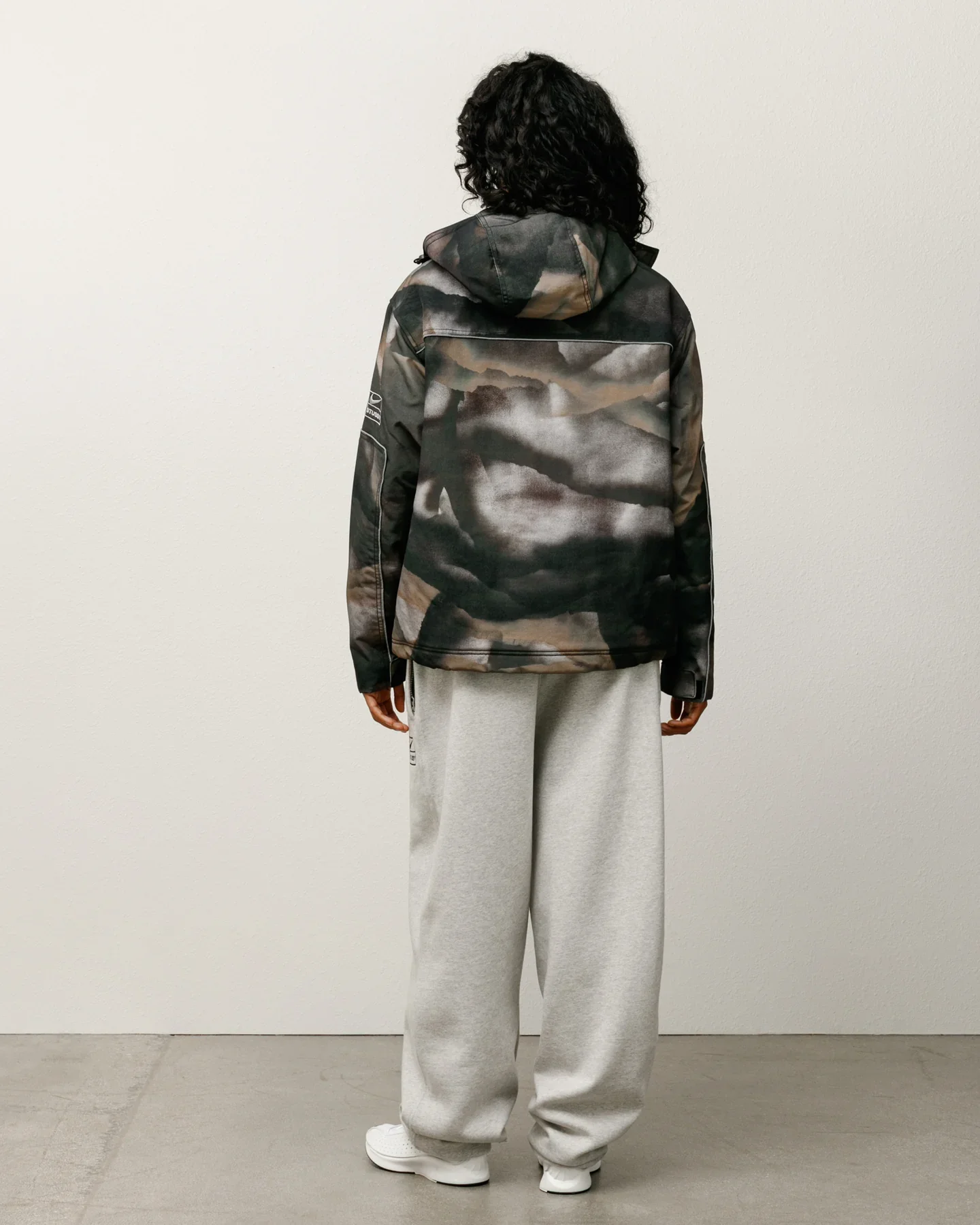 Stussy x Nike Fleece Pant - Grey Heather (FW25) - Image 6