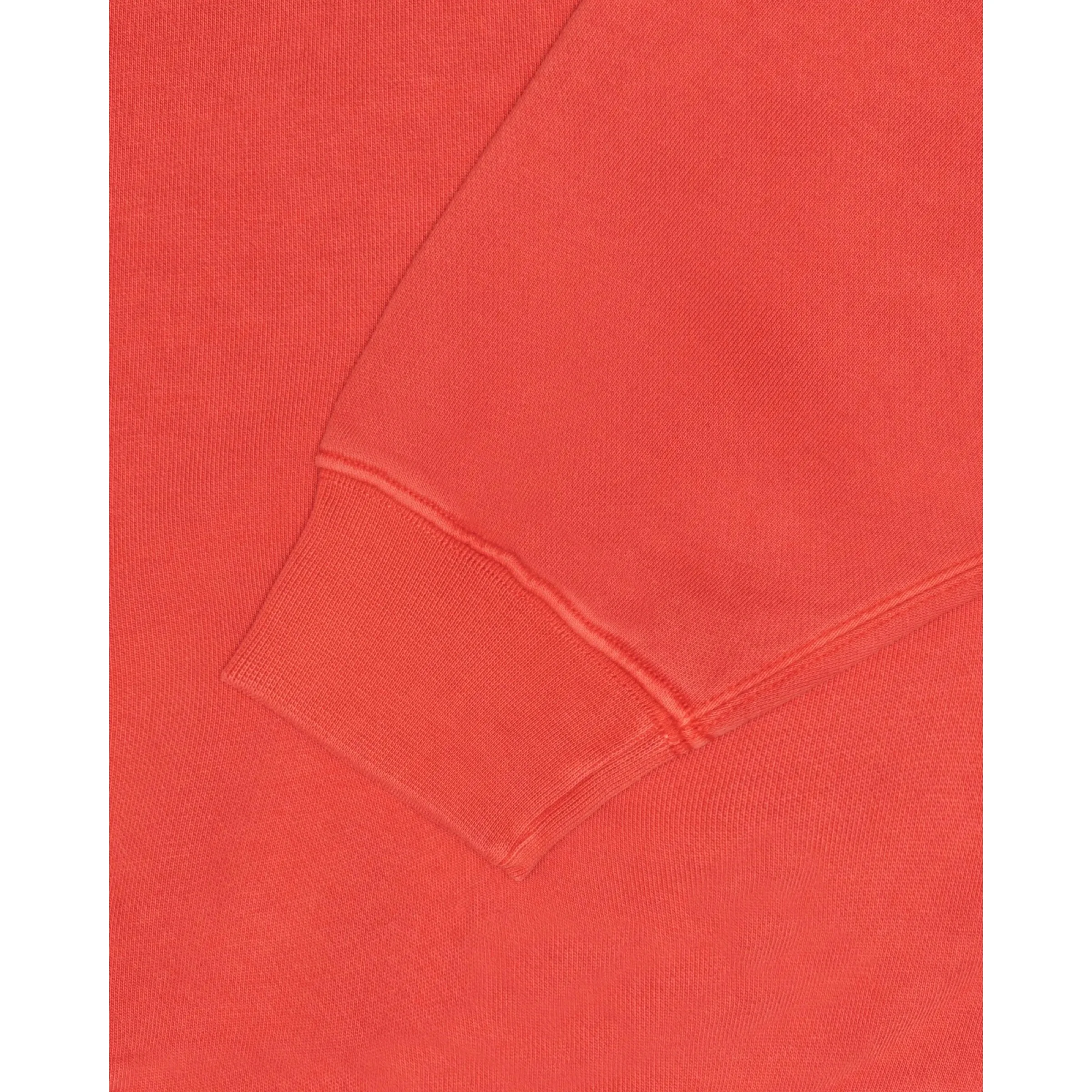Stussy x Nike Pigment Dyed Fleece Crew - Habanero Red - Image 4