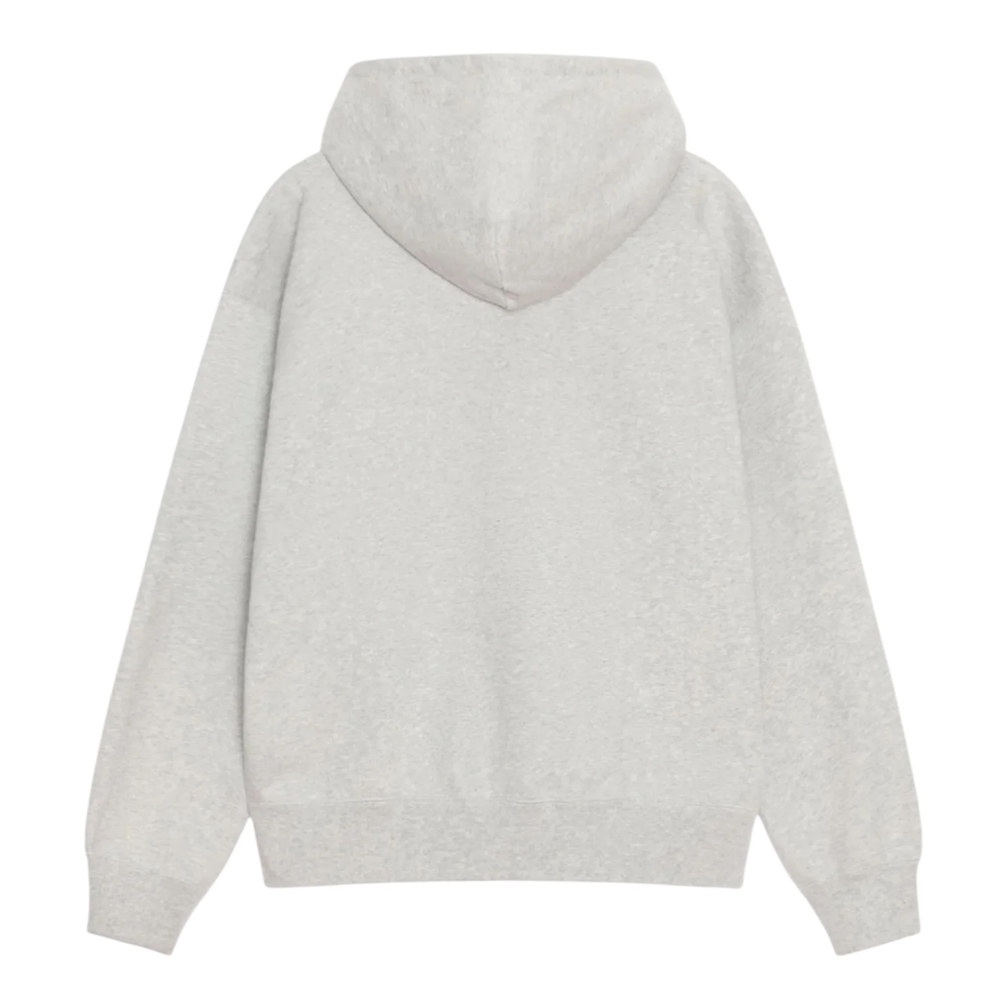 Stussy x Nike Stone Washed Fleece Zip Hoodie - Grey Heather (FW25) - Image 2